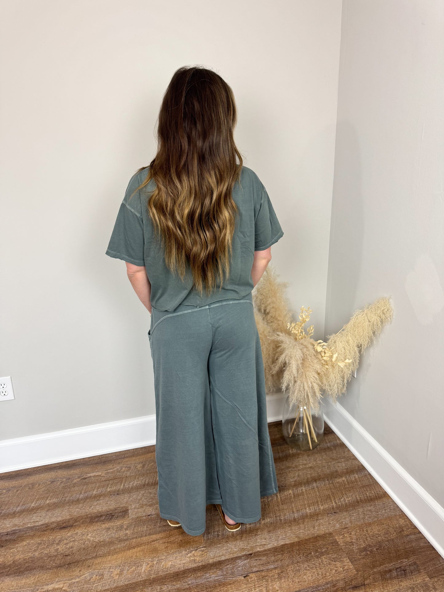 Barre Wide Leg Pants | Ash Jade