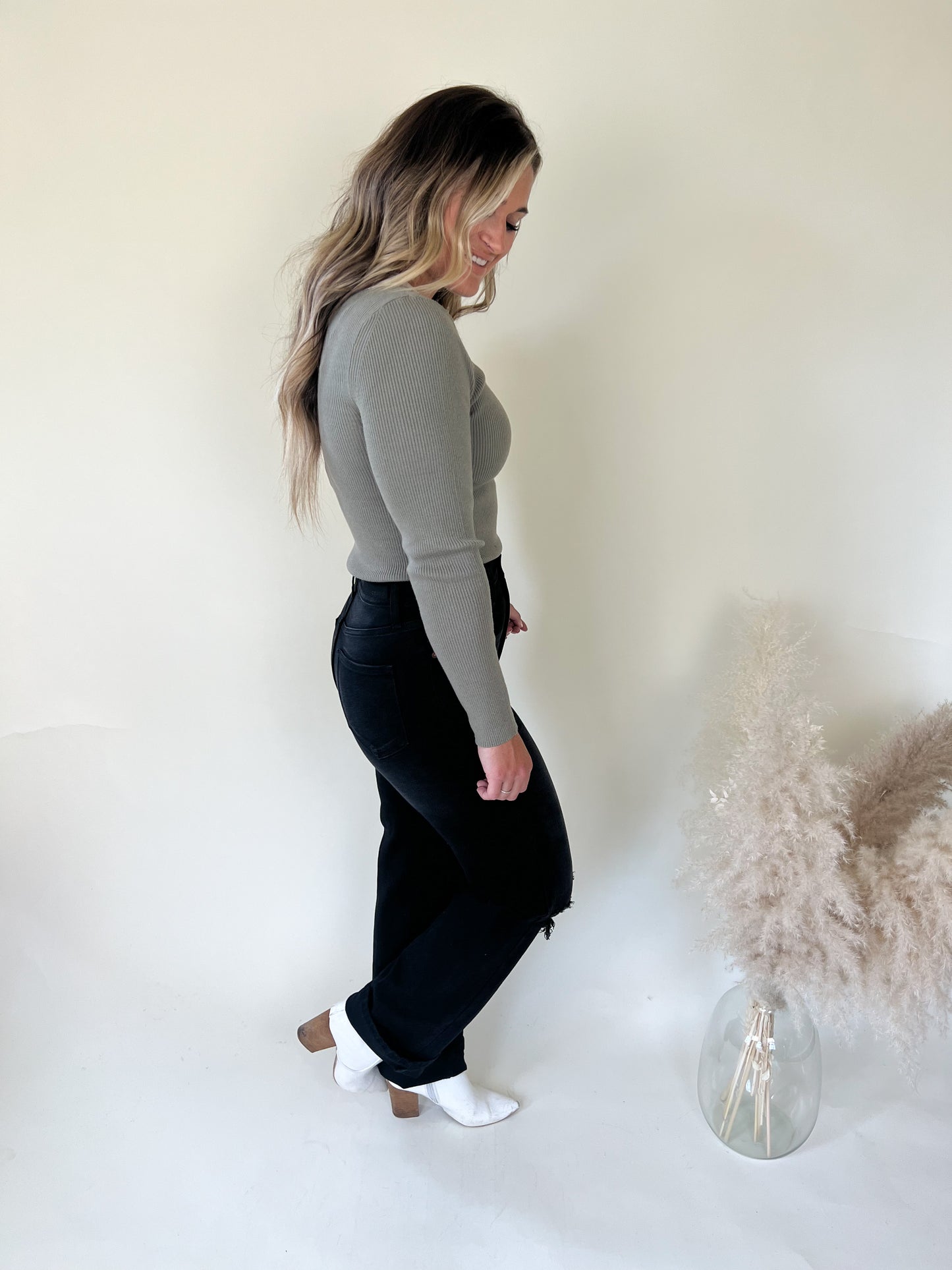 Andi Cut Out Sweater