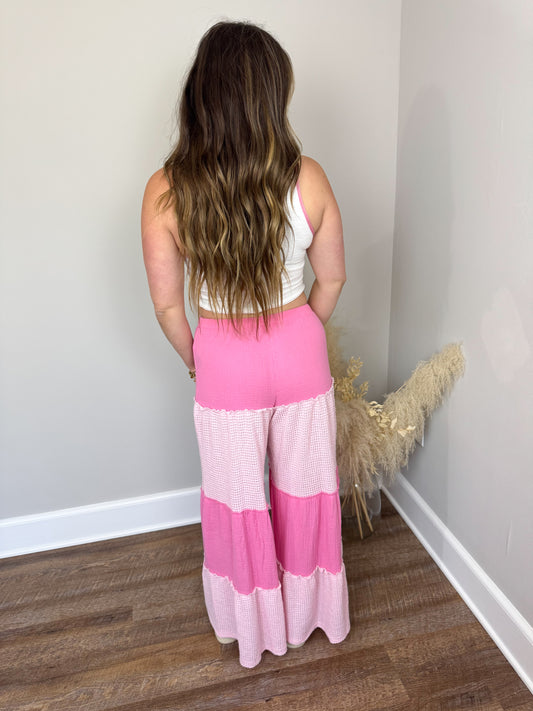 Hunter Gauze Pants | Pink