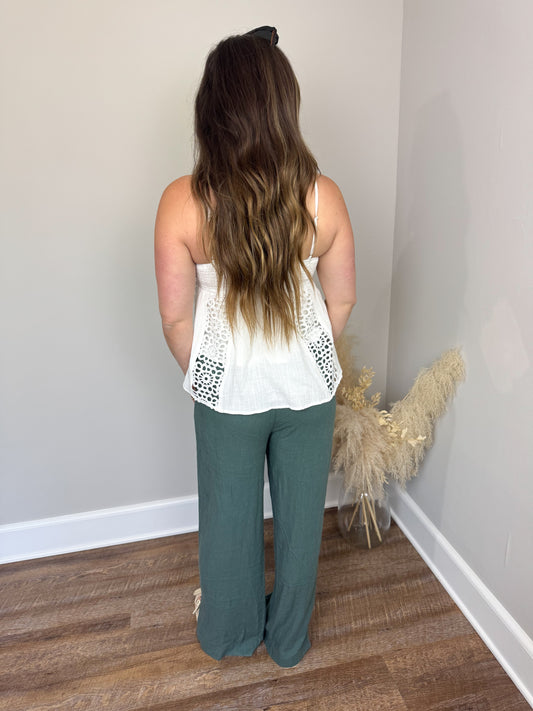 Becks Linen Pants | Ash Jade