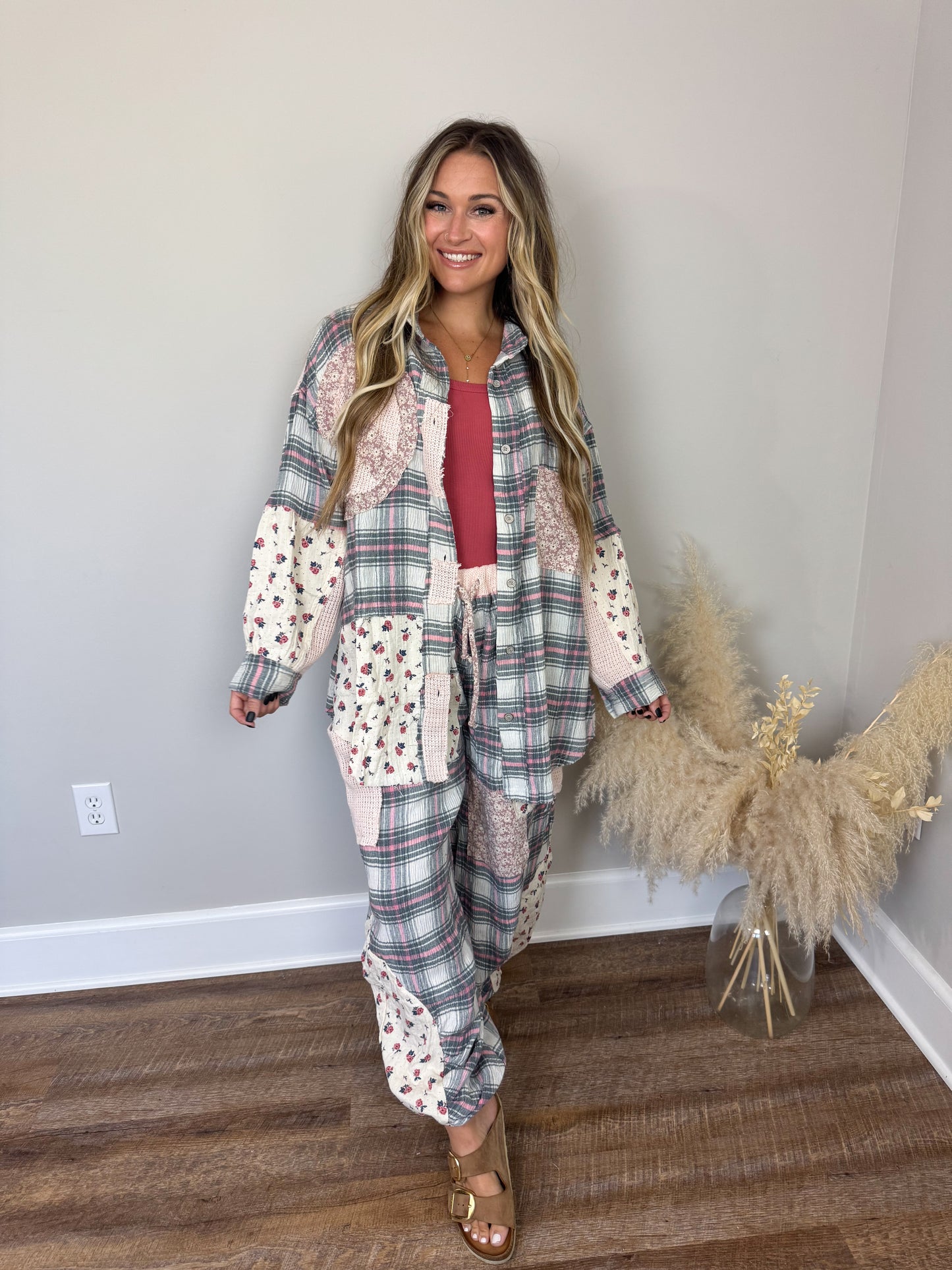Tate Plaid Top