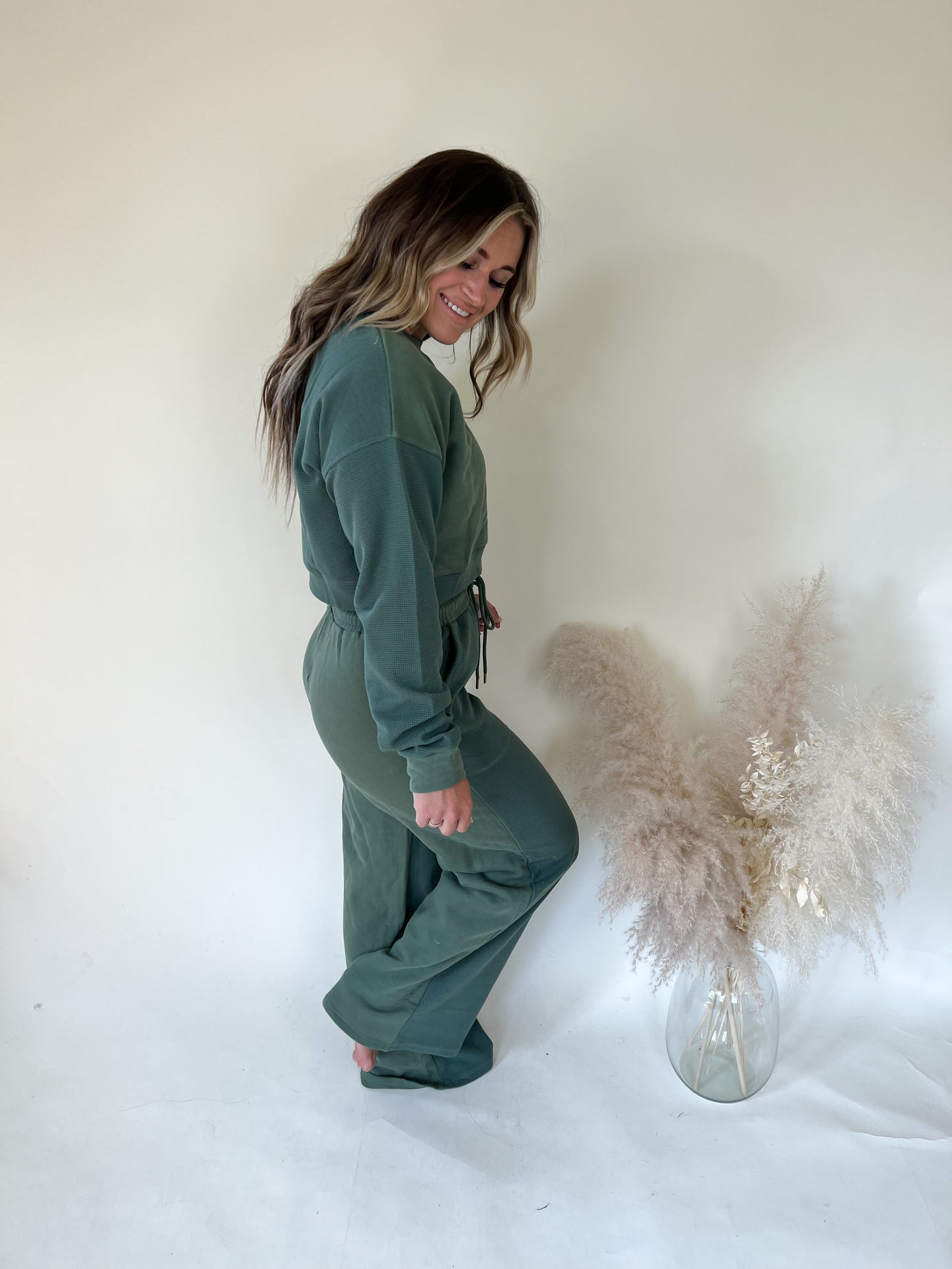 Slumber Party Cropped Pullover