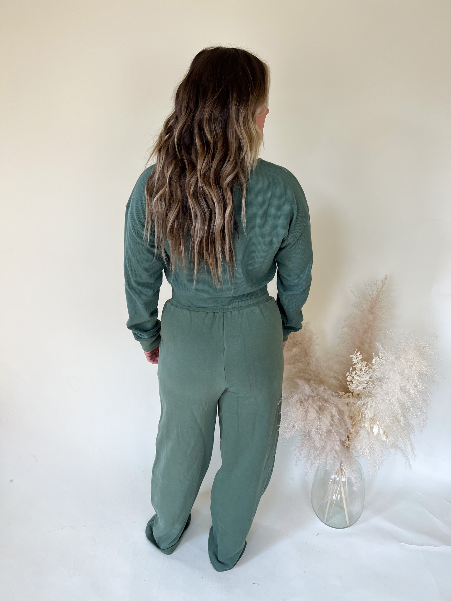 Slumber Party Cropped Pullover