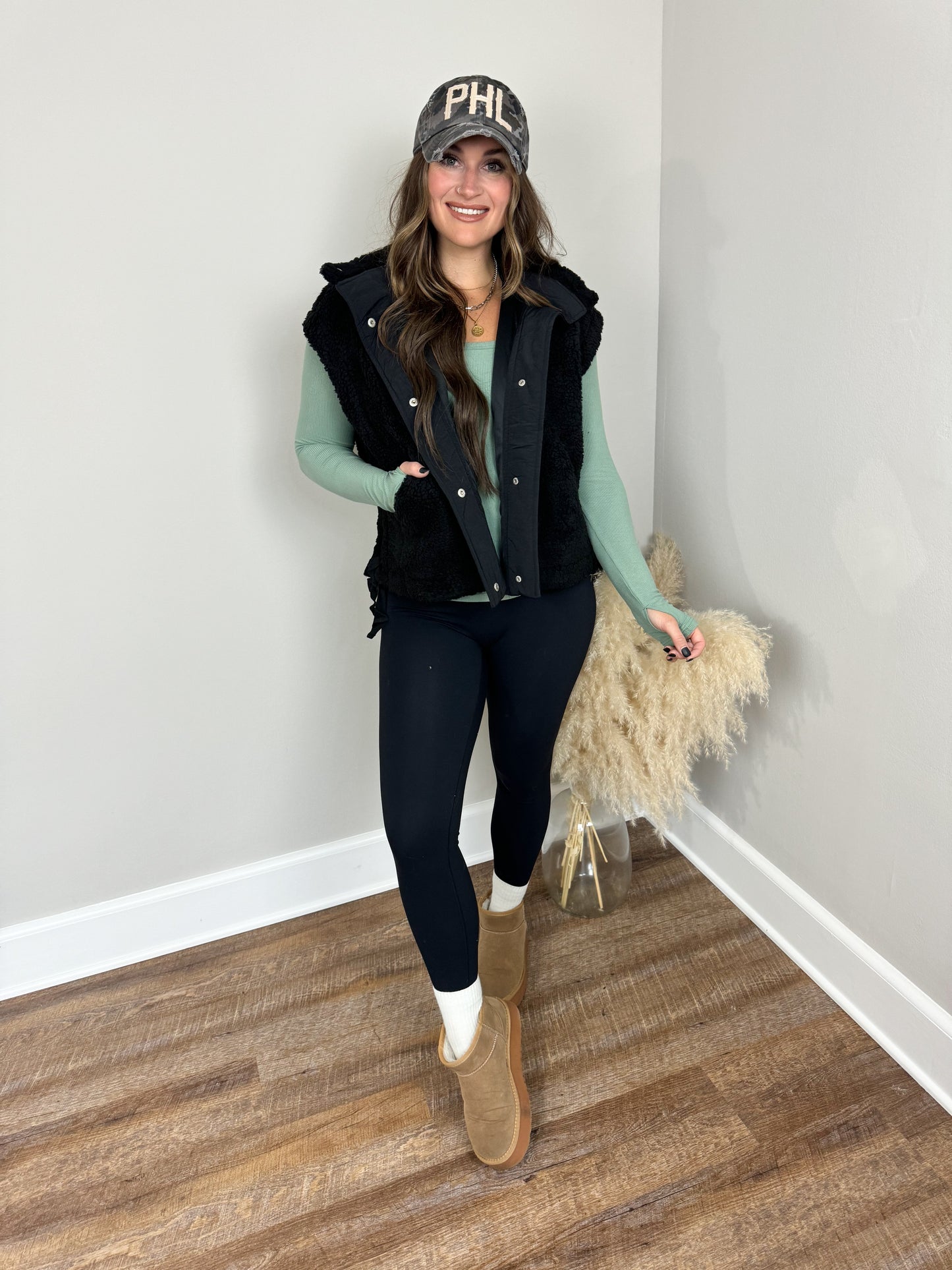 Coming Back Sherpa Vest