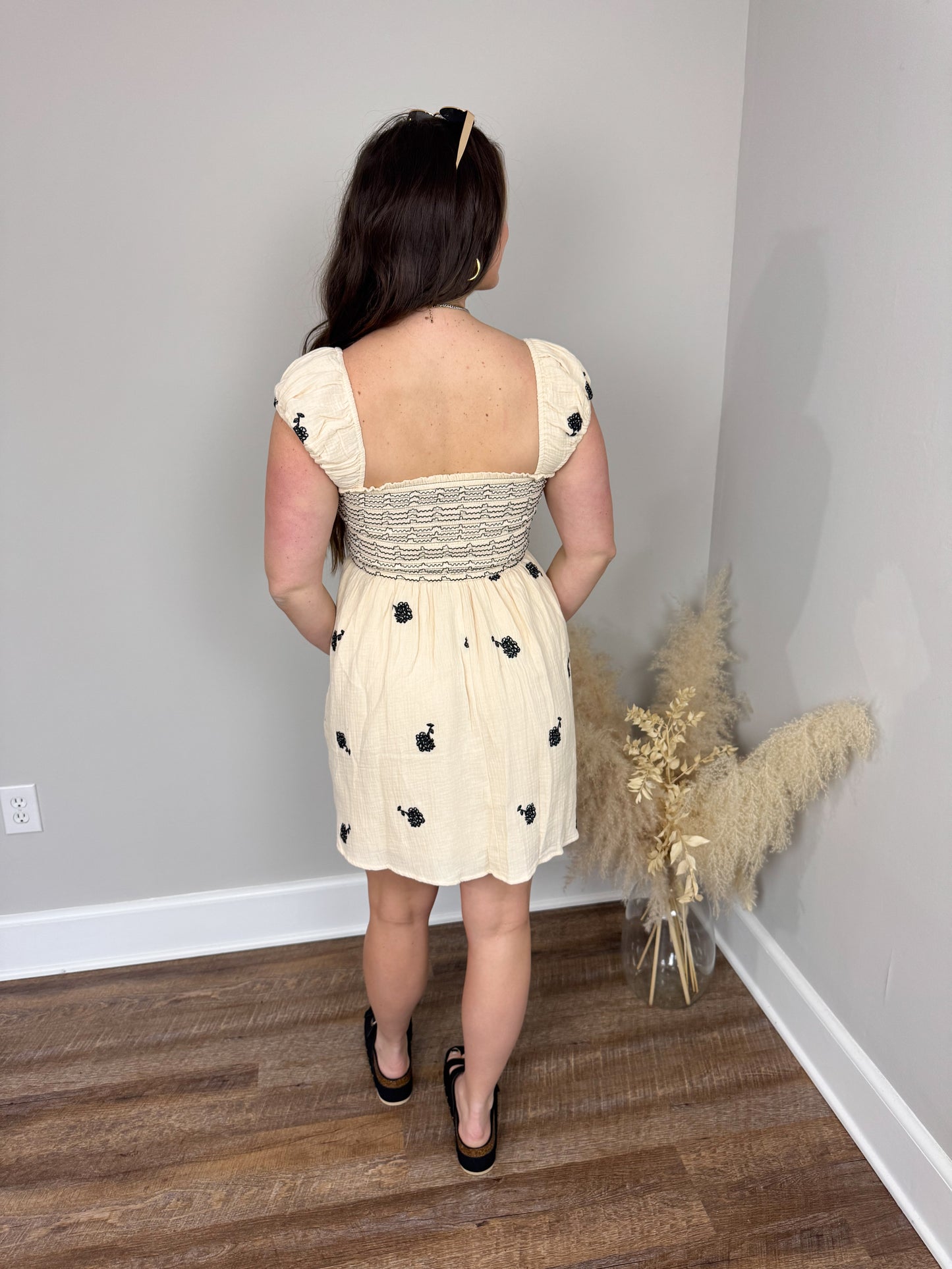 Nomad Embroidered Dress FINAL SALE