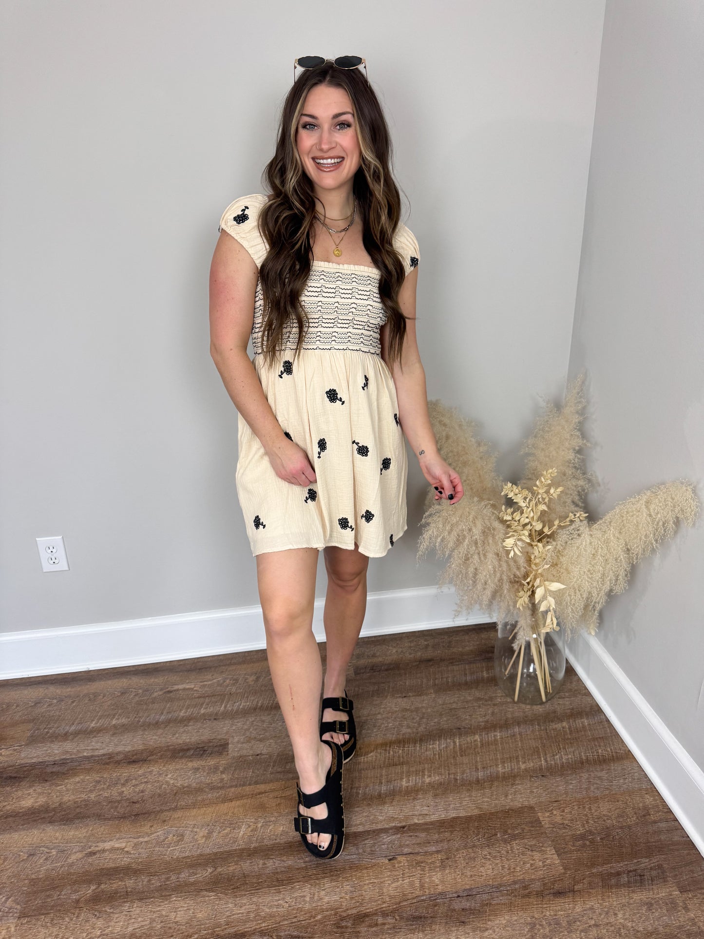 Nomad Embroidered Dress FINAL SALE