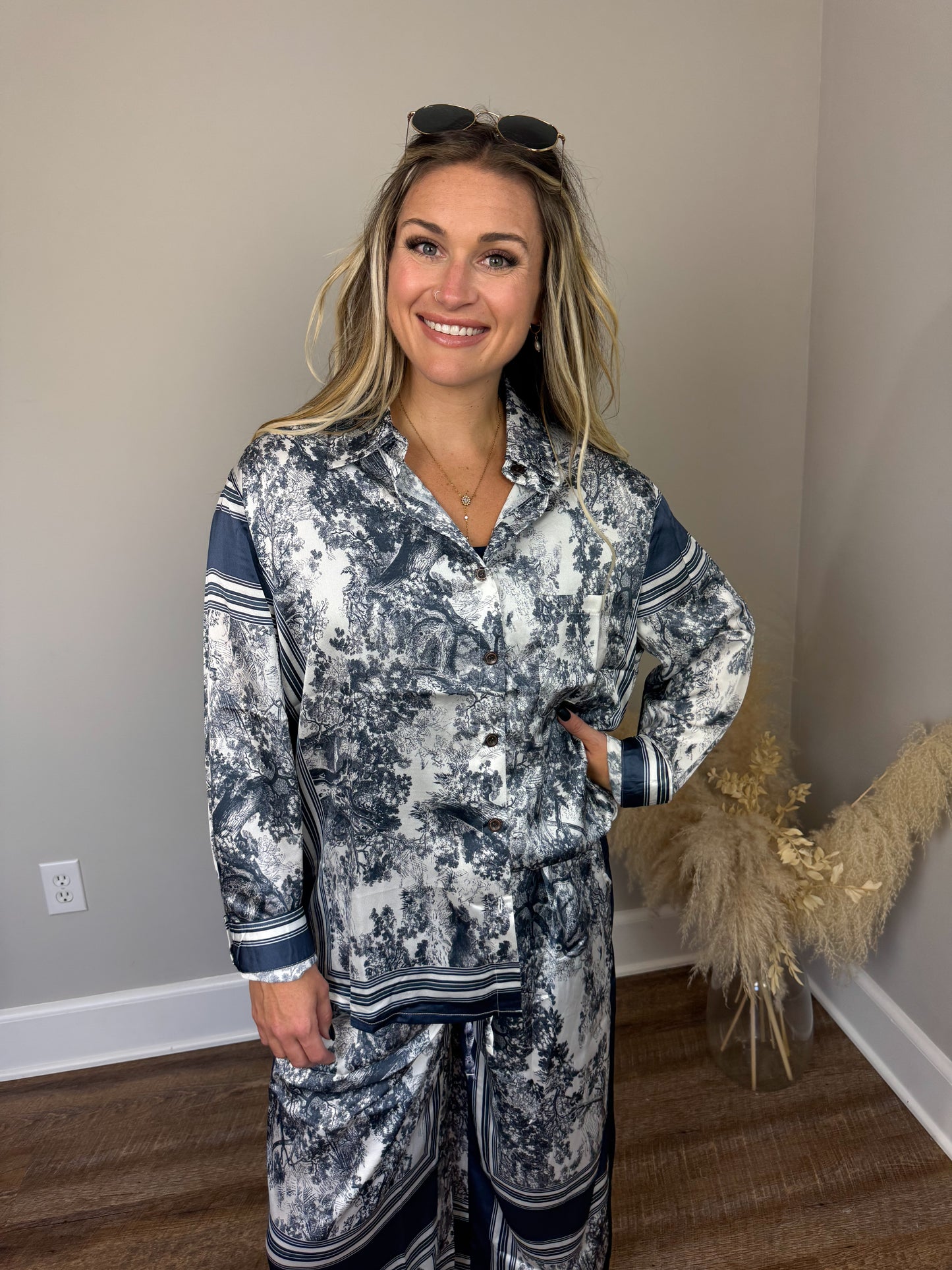Milan Printed Top