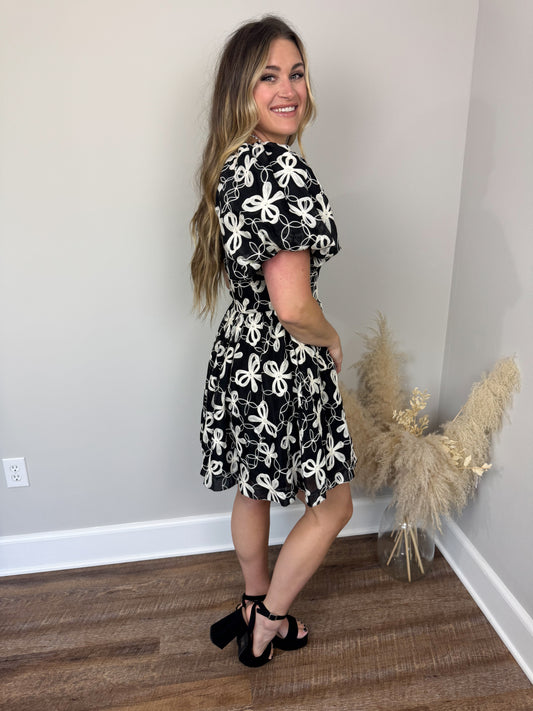 Picture Perfect Embroidered Dress FINAL SALE