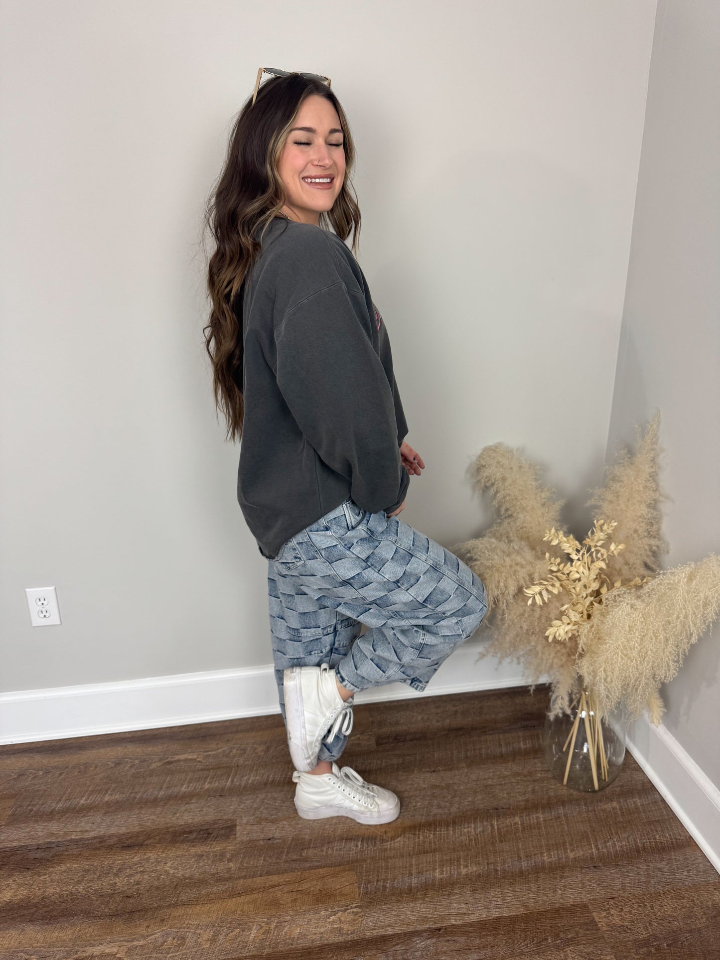 Dog Mom Sweatshirt | Pepper