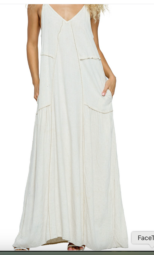 San Antonio Linen Dress