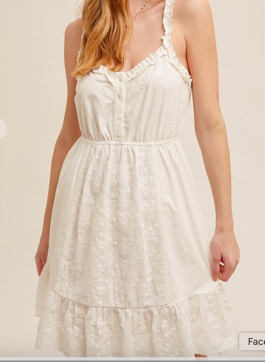 Marlowe Embroidered Dress
