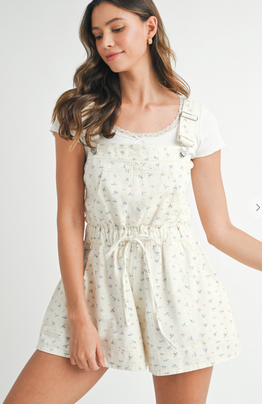 Cabana Floral Romper