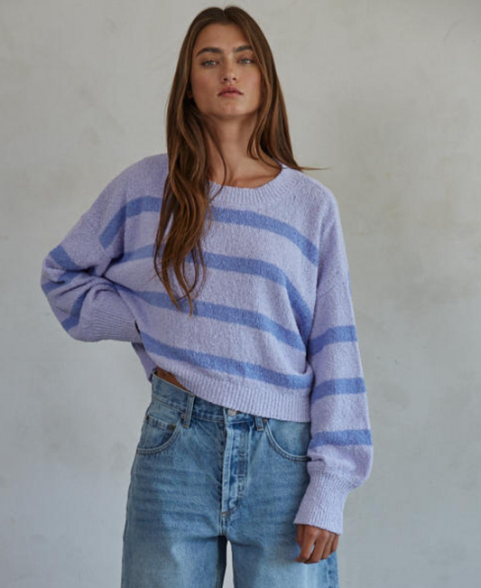 Rehab Striped Sweater FINAL SALE