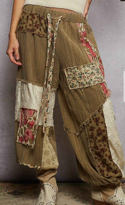 Penthouse Patchwork Joggers