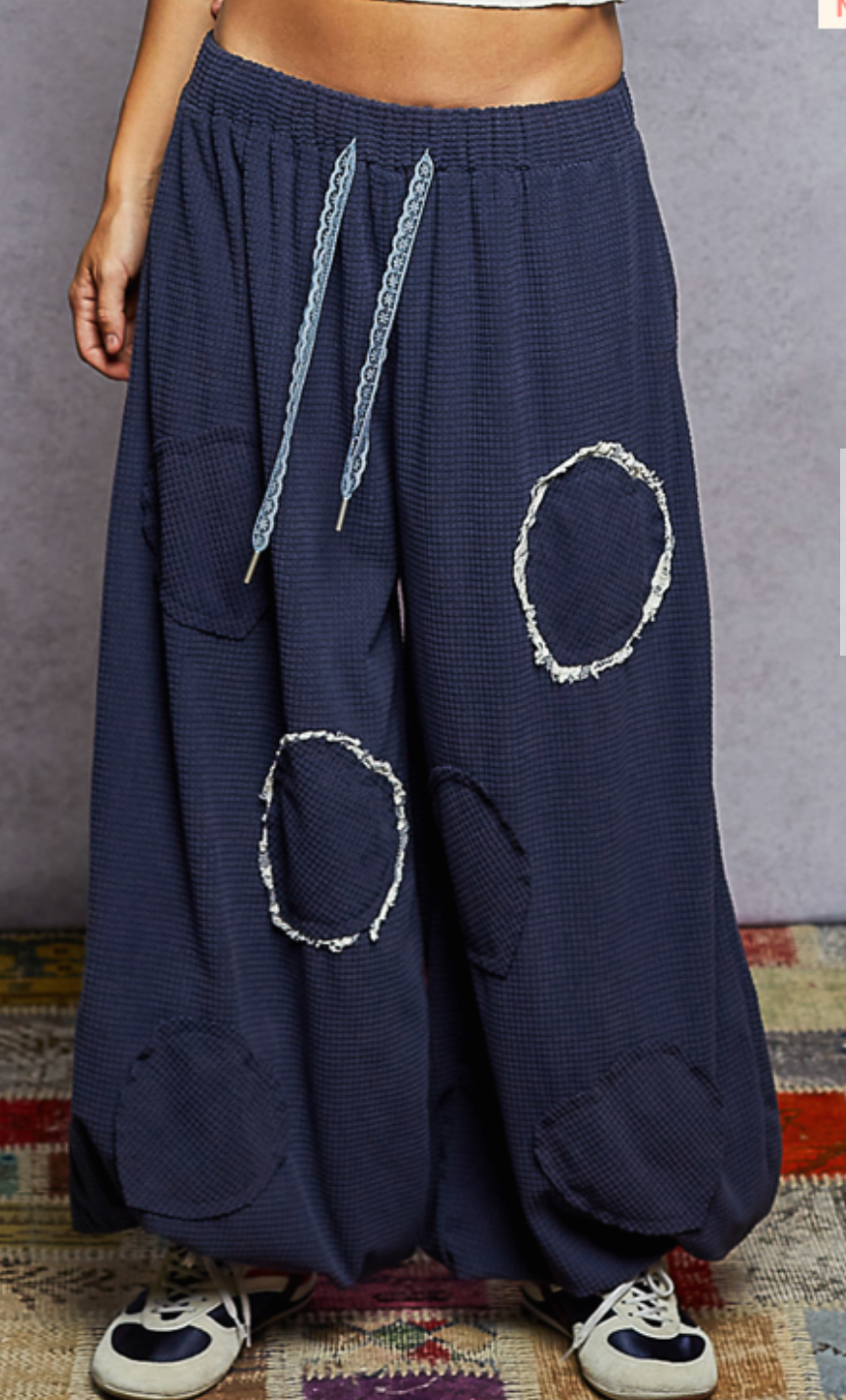 Spinning Wheels Joggers | Navy