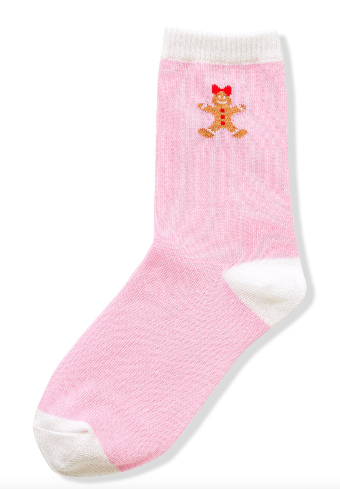 Gingerbread Socks | Pink