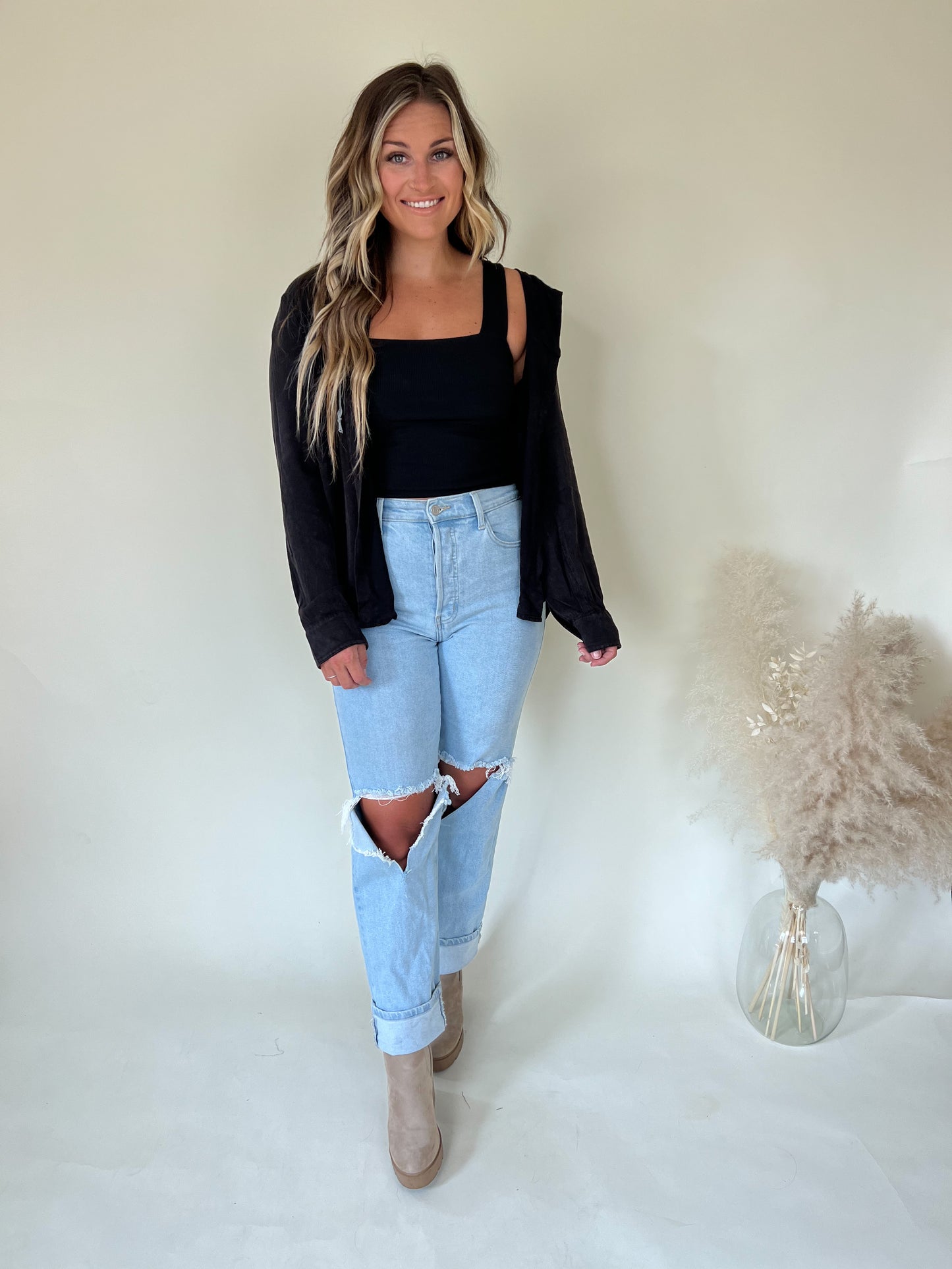 Luna Button Up Hoodie