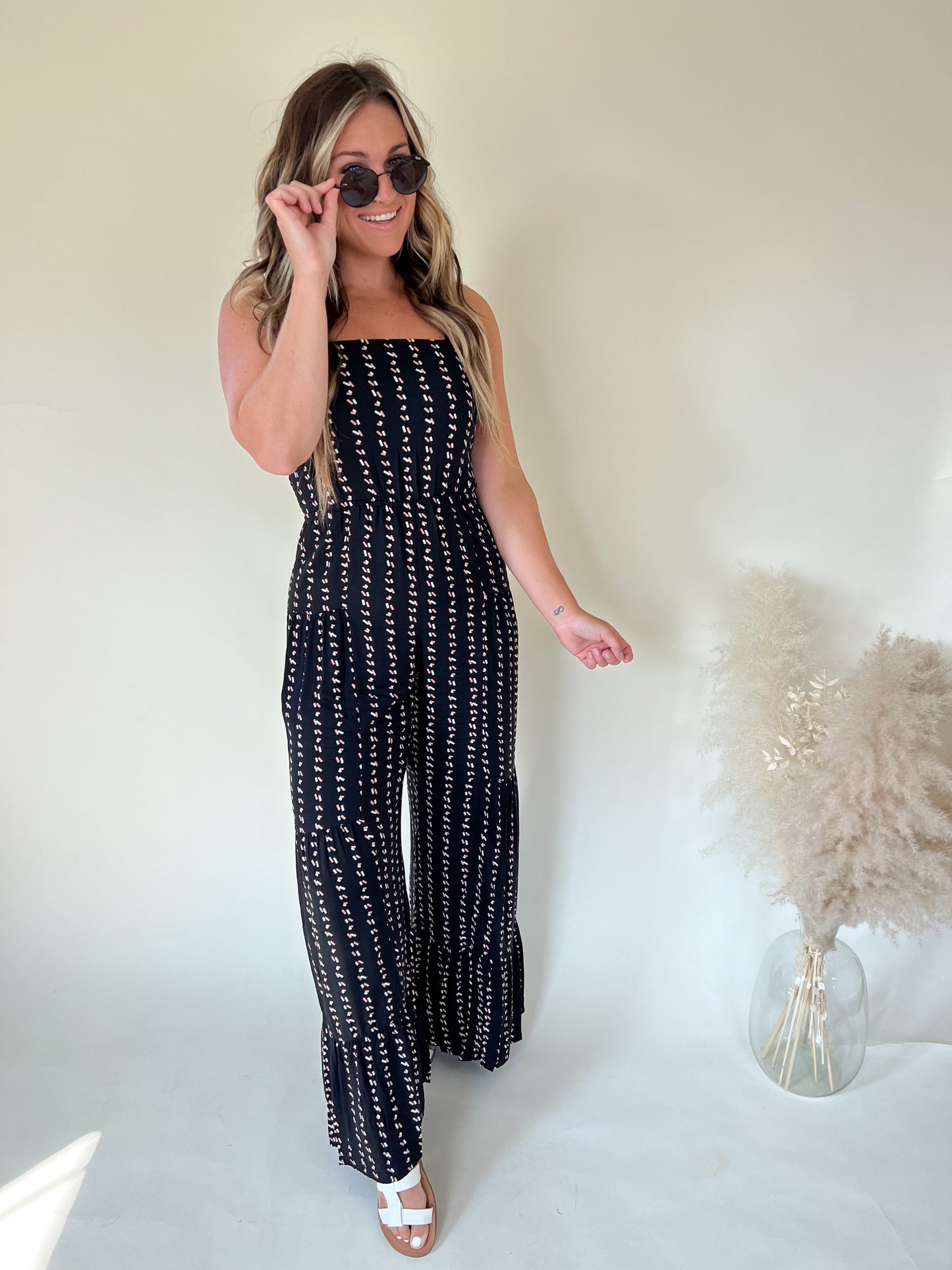 Layne Wide Leg Jumpsuit