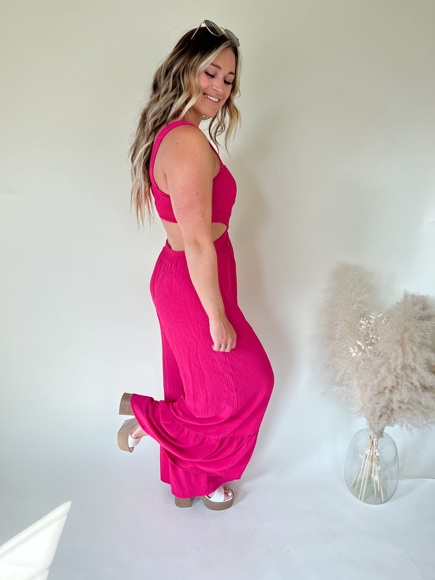 Girls Night Cut Out Jumpsuit