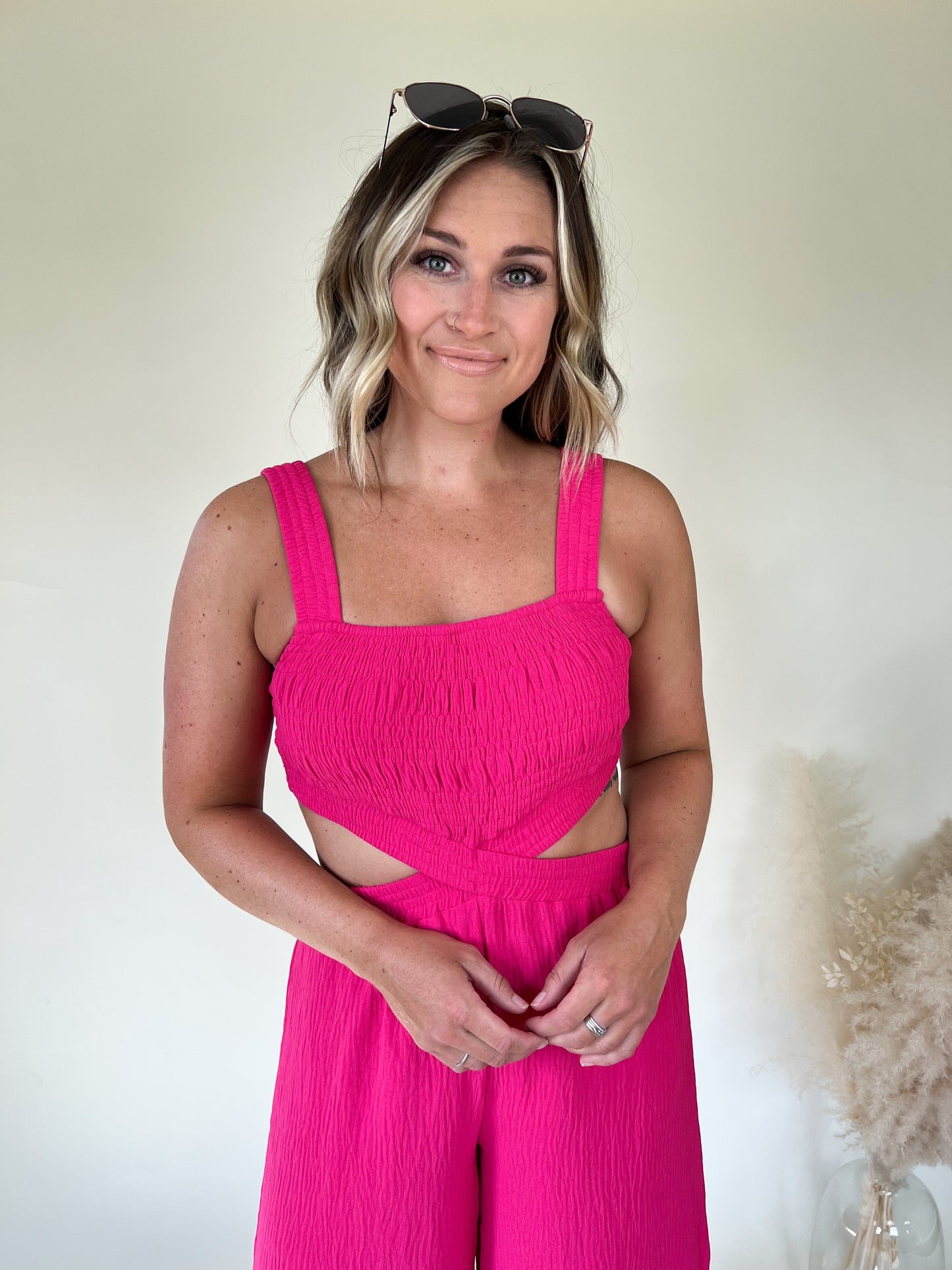 Girls Night Cut Out Jumpsuit