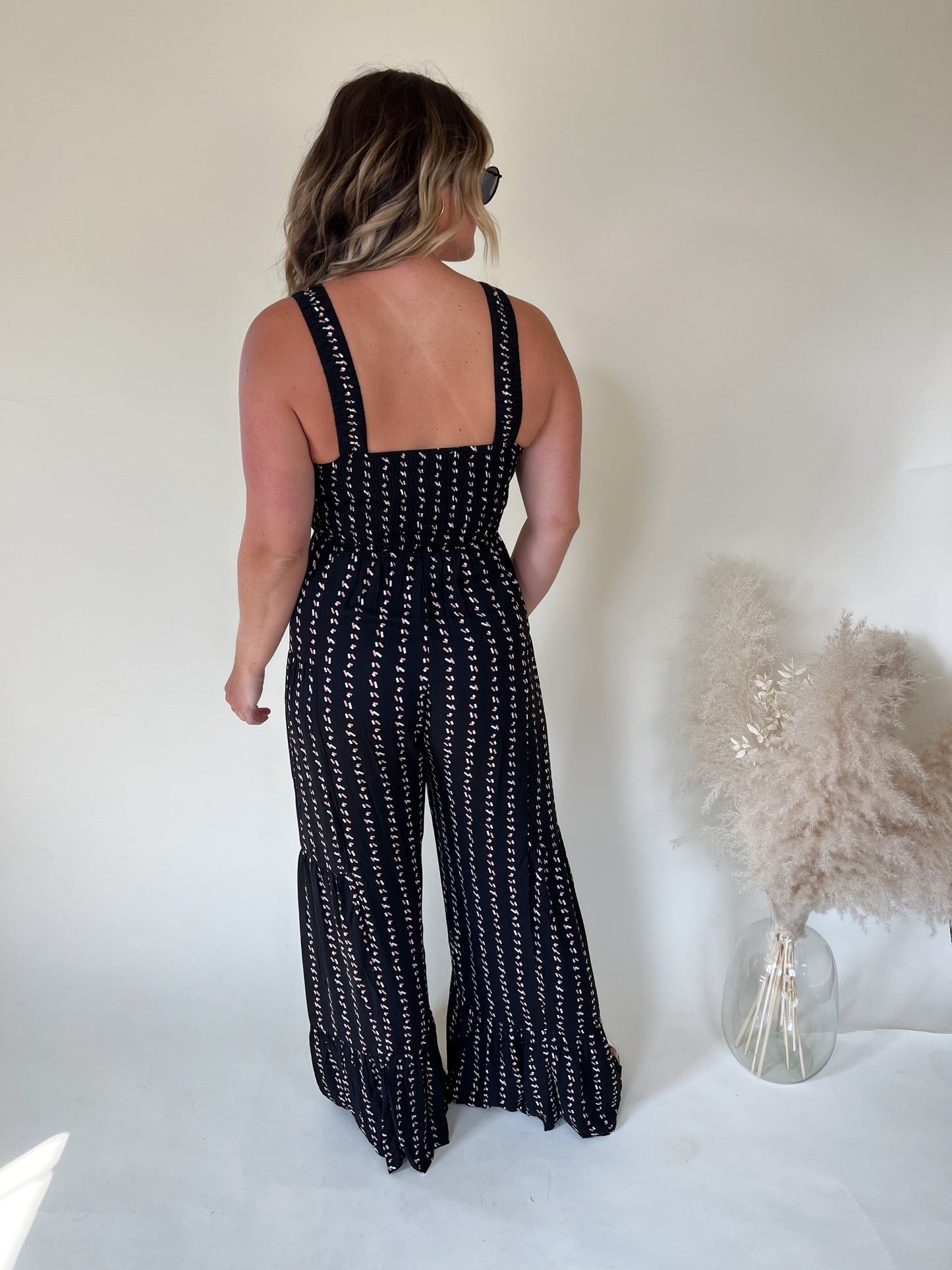 Layne Wide Leg Jumpsuit
