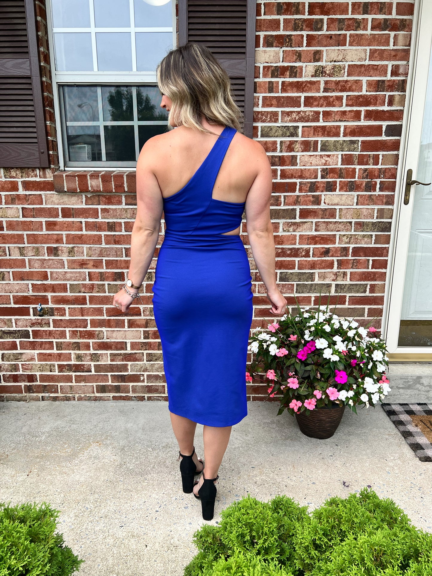 Khloe One Shoulder Dress FINAL SALE