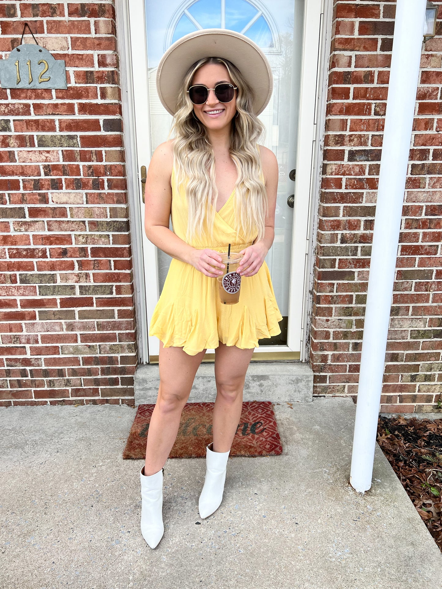 Sunflower Romper FINAL SALE