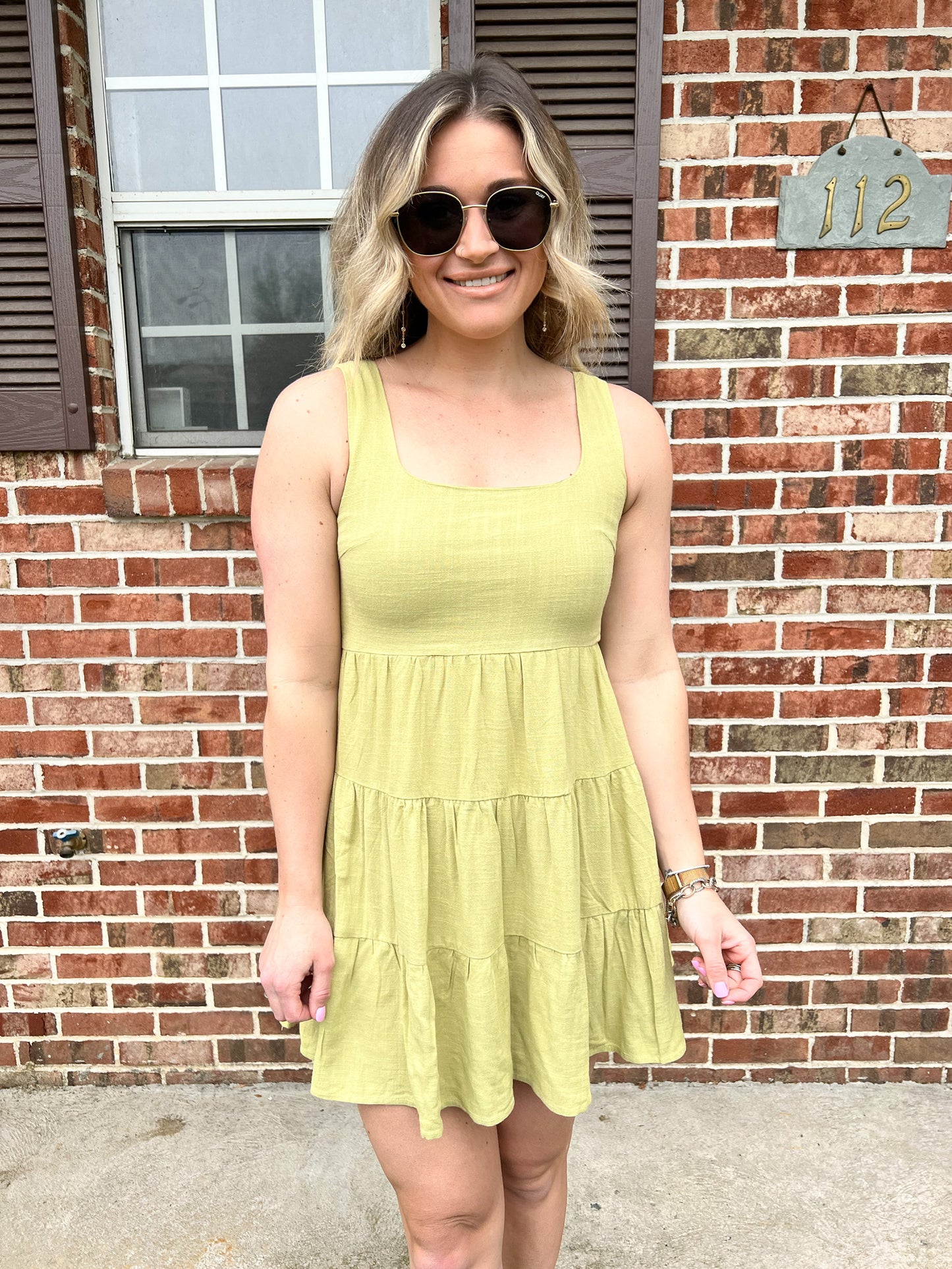 Lancaster Tiered Mini Dress FINAL SALE