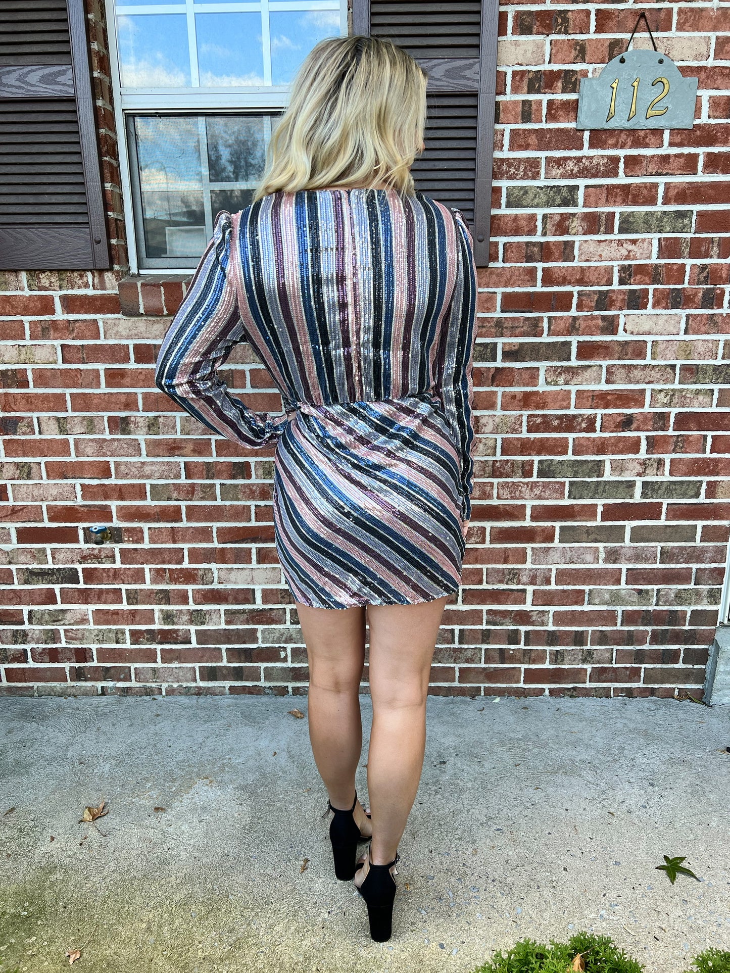 New Beginnings Sequin Mini Dress FINAL SALE