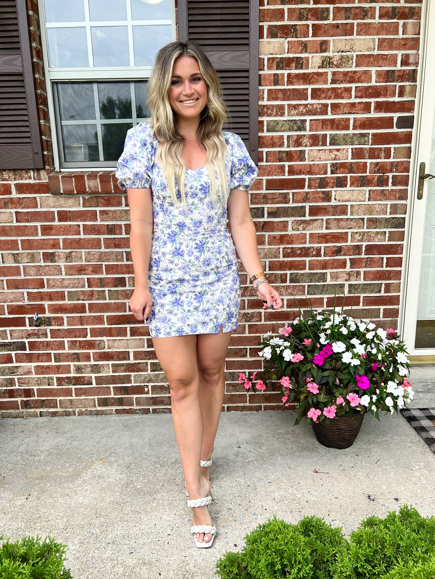 Dakota Puff Sleeve Dress FINAL SALE