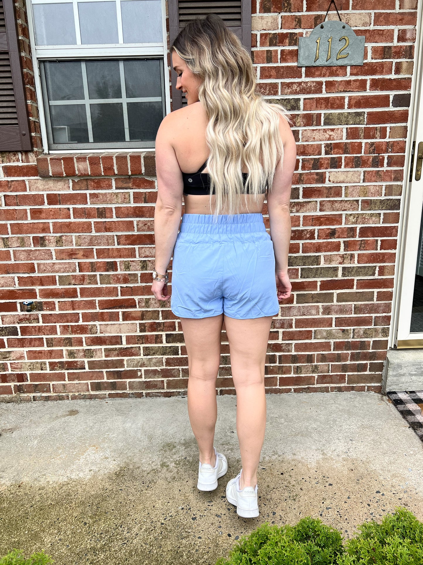 Every Day Workout Shorts | Light Blue FINAL SALE