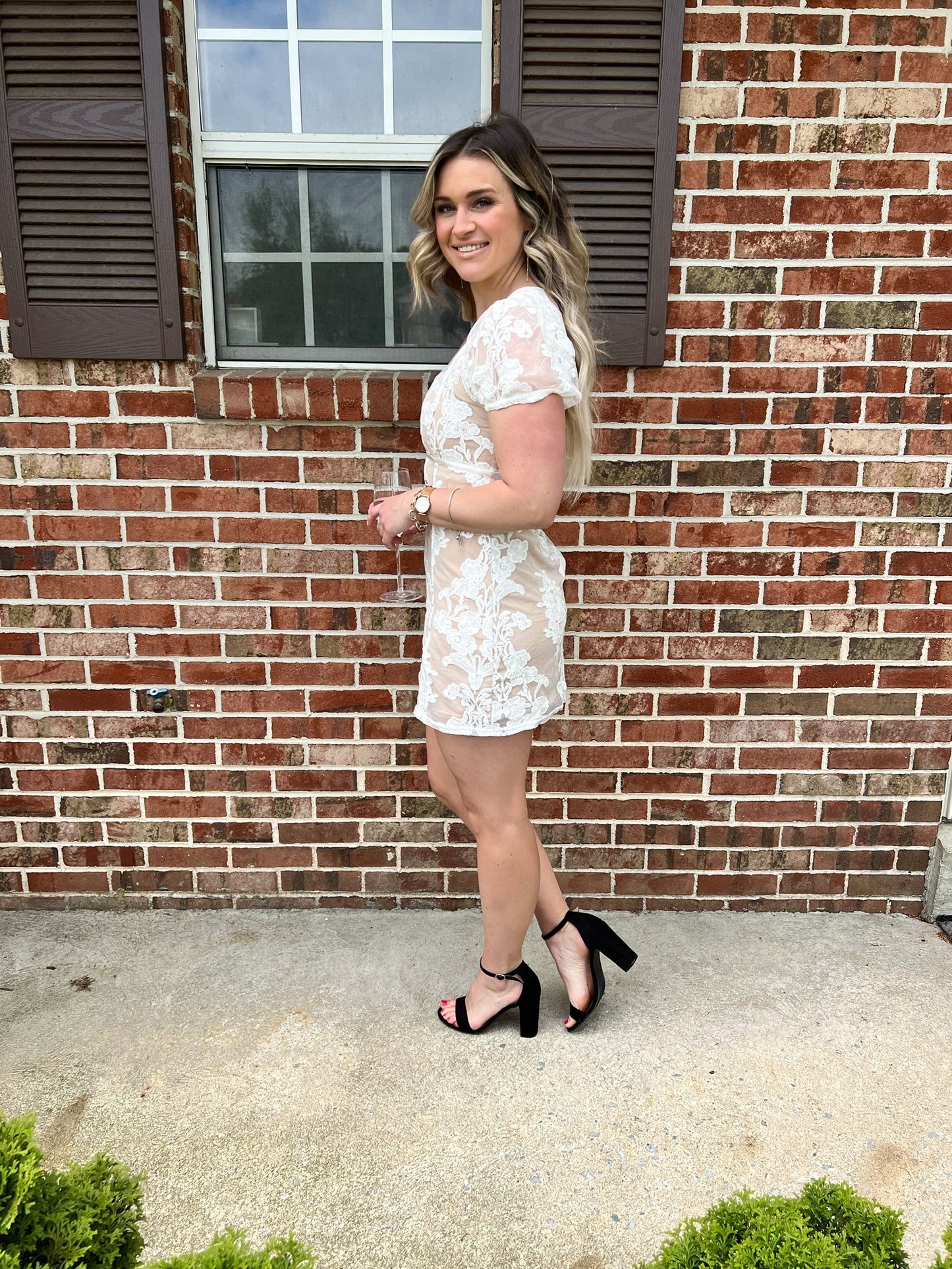 Born To Be Yours Lace Dress FINAL SALE