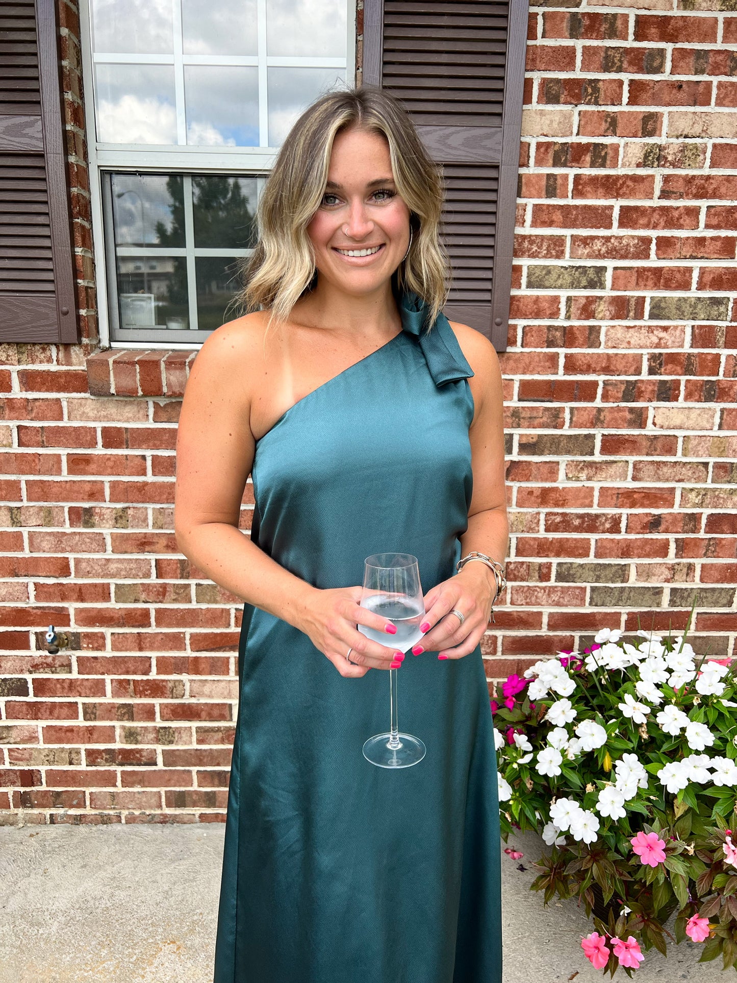 Best Dressed One Shoulder Maxi Dress
