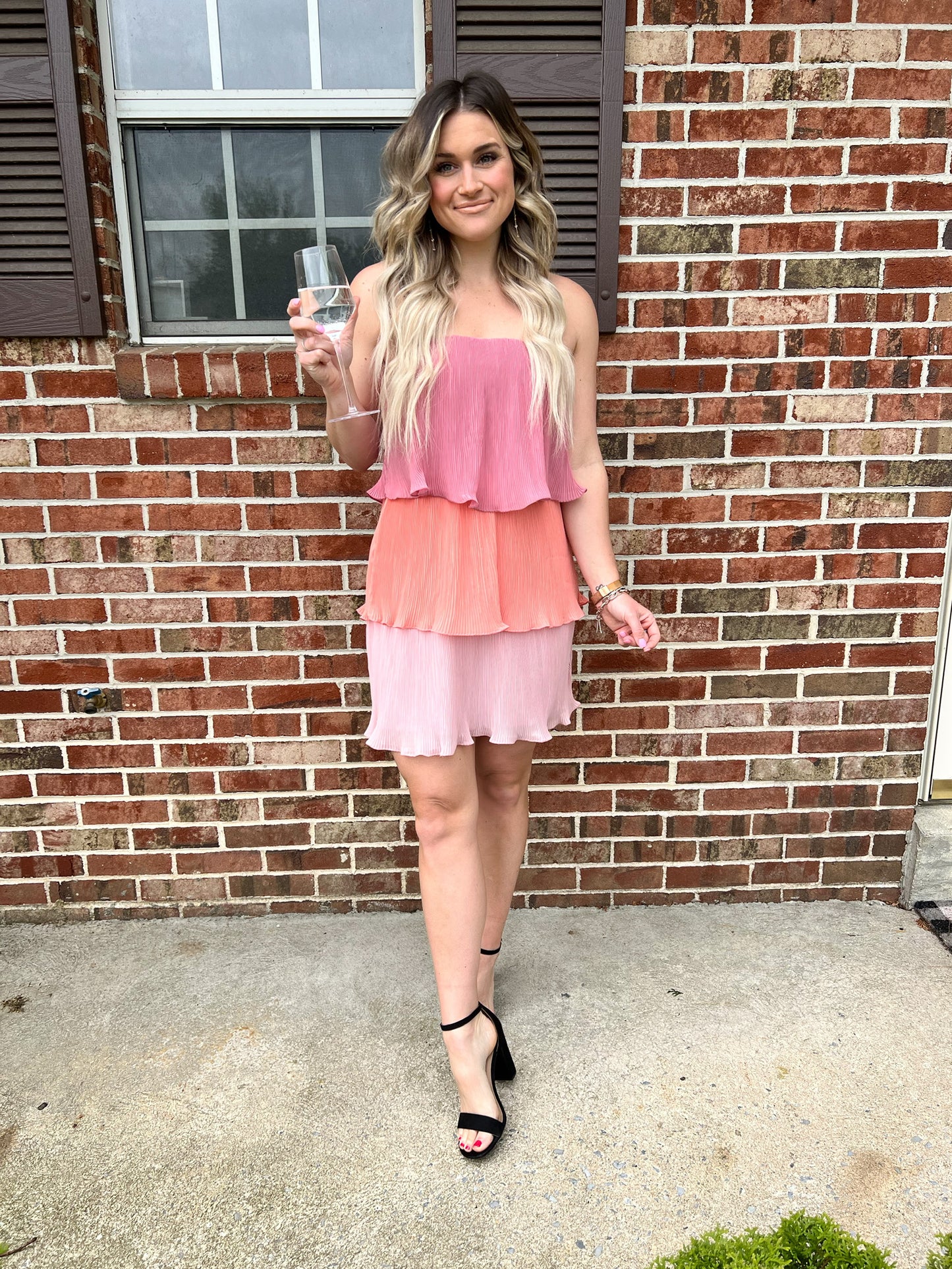 Pretty Heart Strapless Dress FINAL SALE