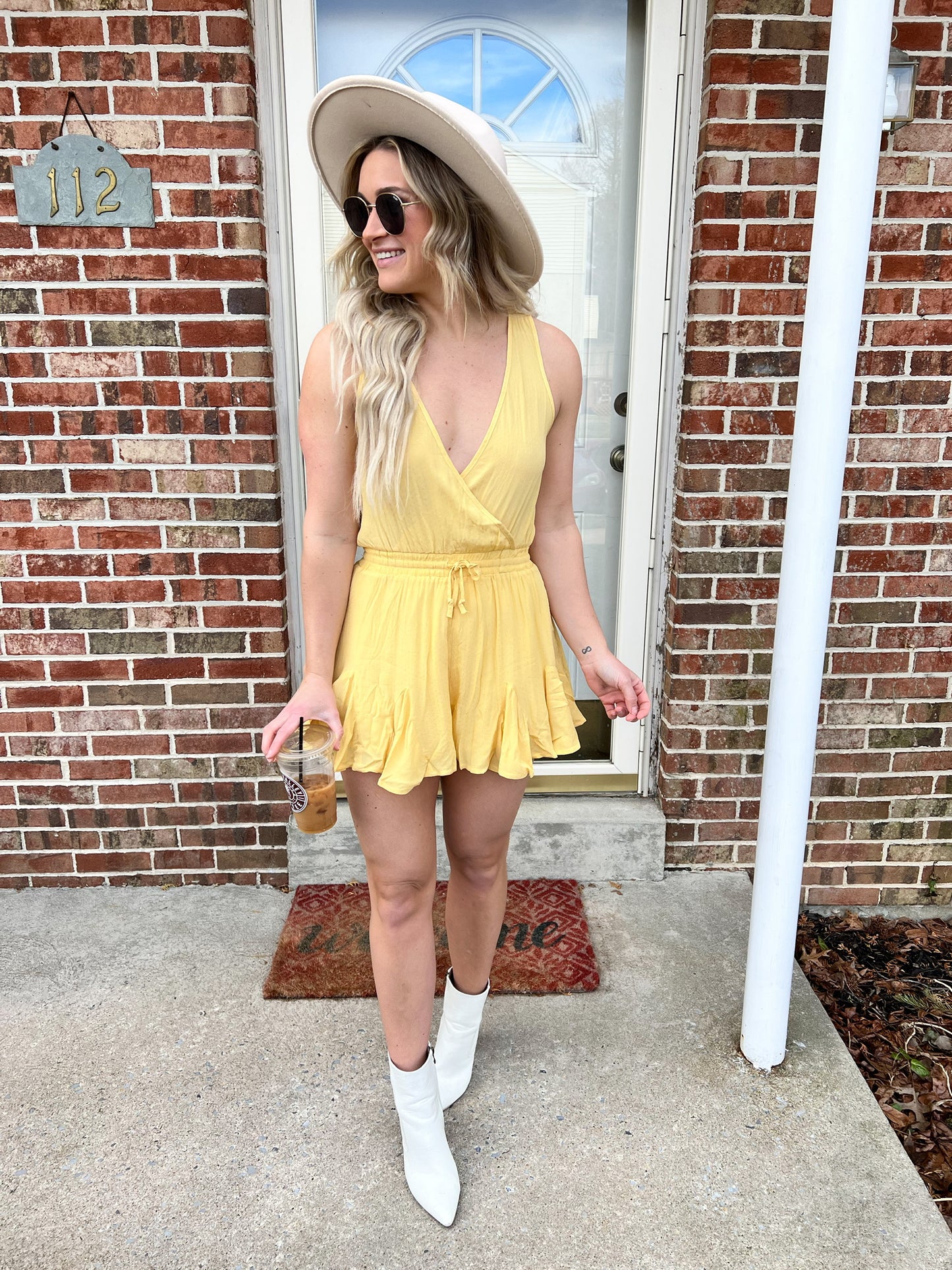 Sunflower Romper FINAL SALE
