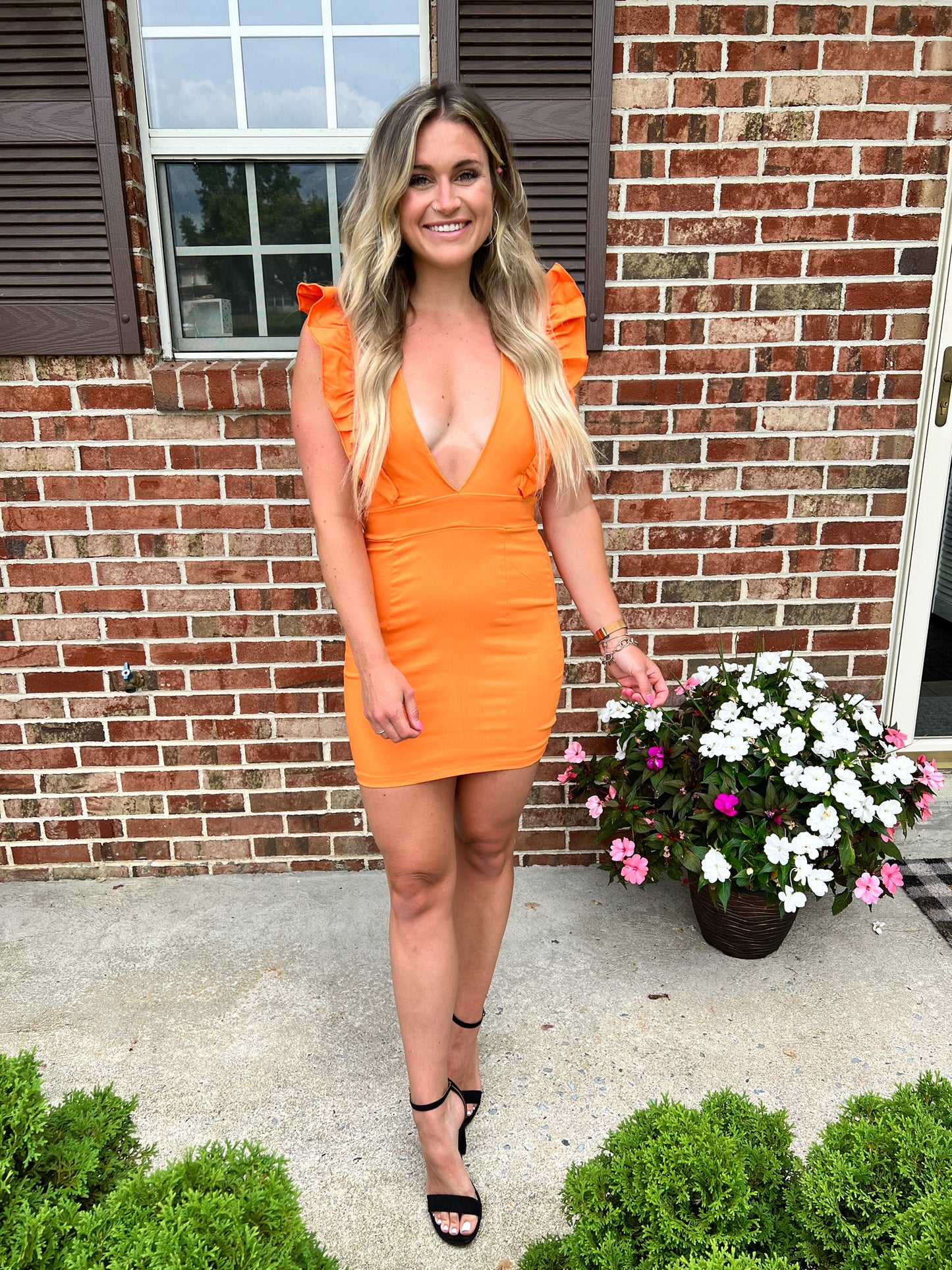 Runaway Plunge Neck Dress FINAL SALE