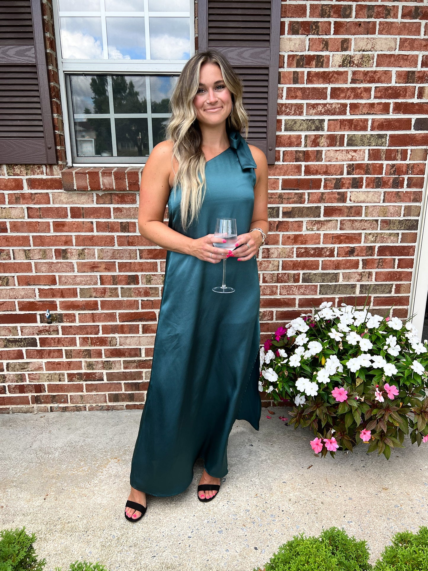 Best Dressed One Shoulder Maxi Dress