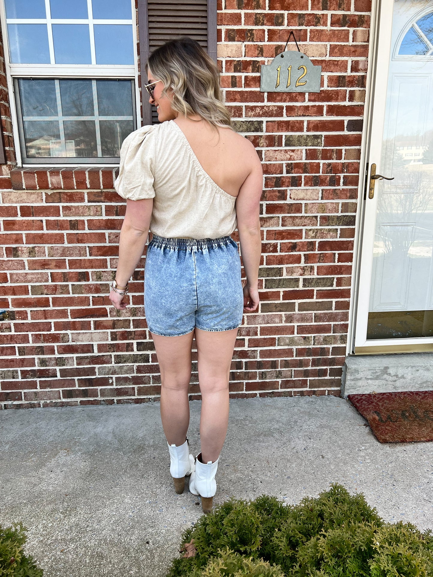 Olivia One Shoulder Bodysuit FINAL SALE