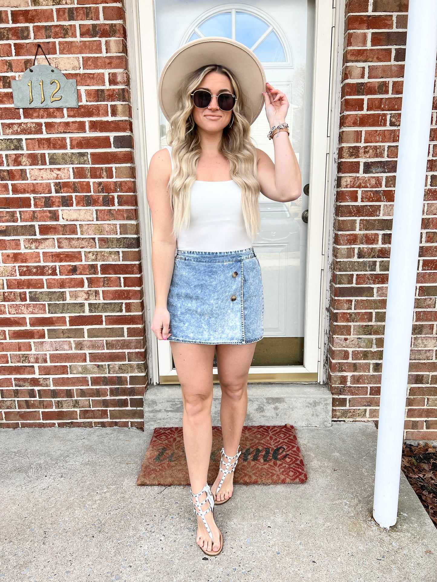 All Night Bodysuit | White
