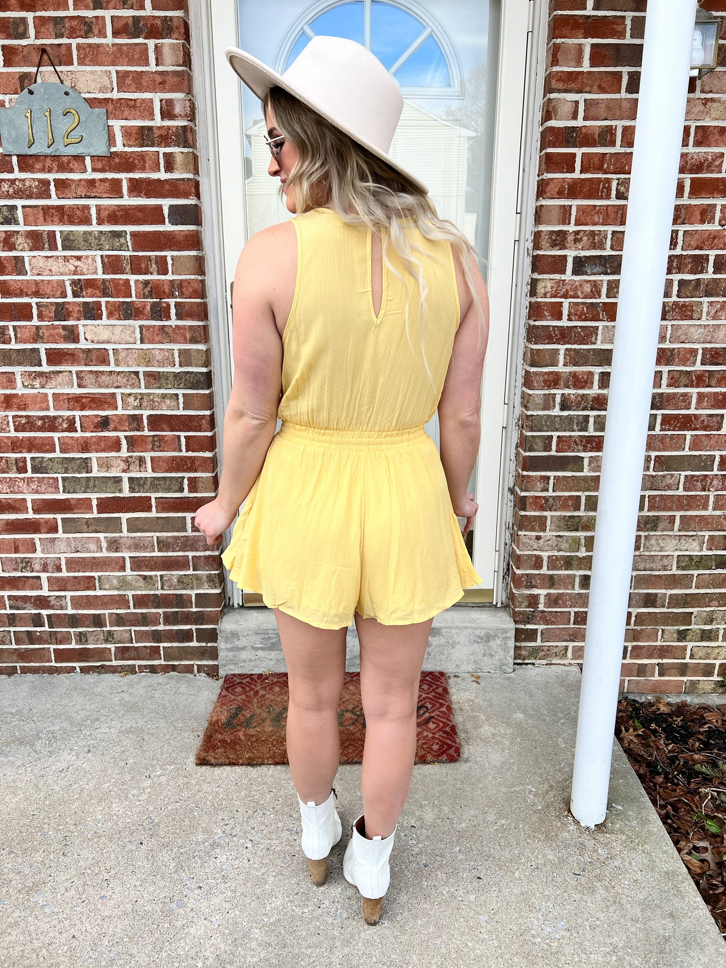 Sunflower Romper FINAL SALE