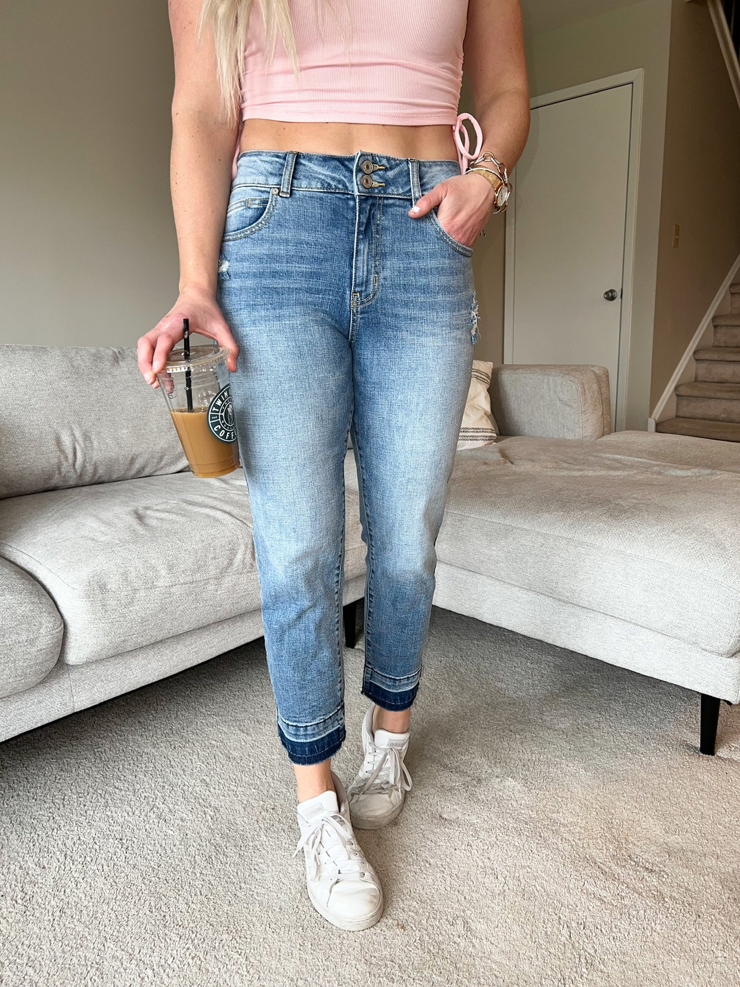 Mine High Rise Straight Jeans FINAL SALE