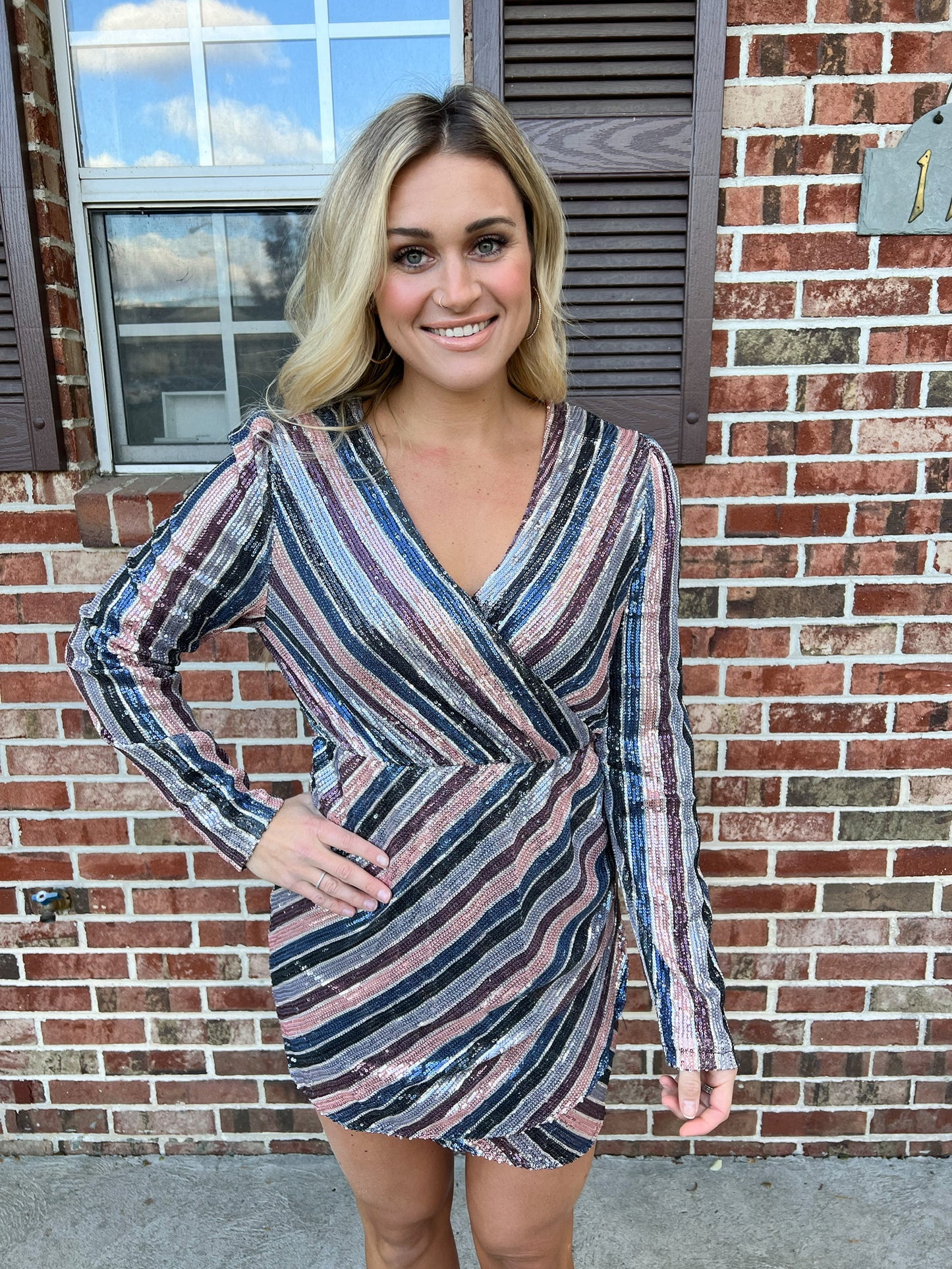 New Beginnings Sequin Mini Dress FINAL SALE