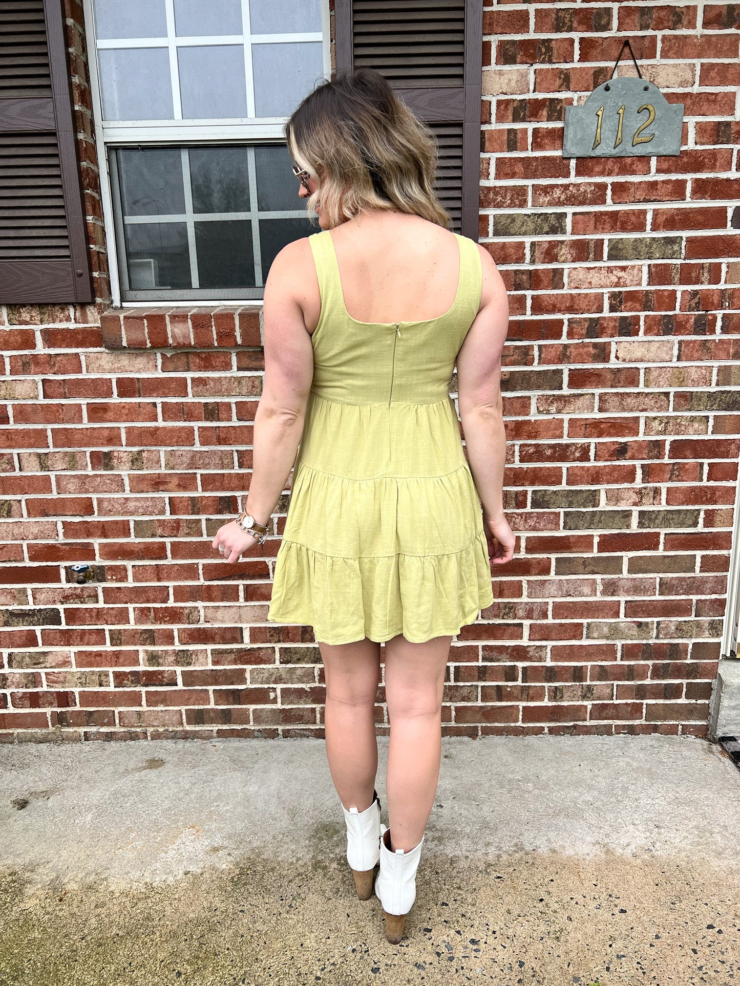 Lancaster Tiered Mini Dress FINAL SALE
