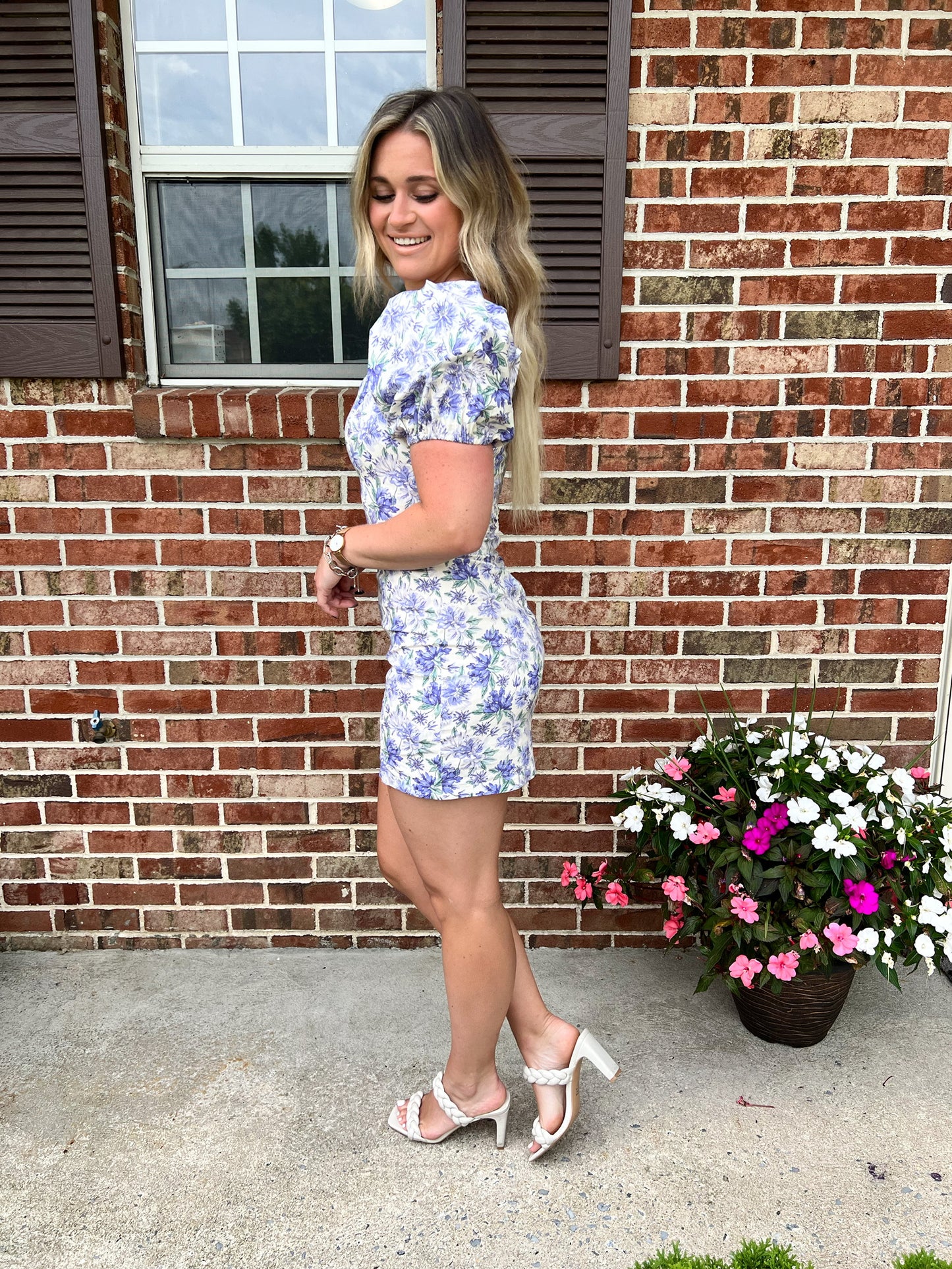Dakota Puff Sleeve Dress FINAL SALE