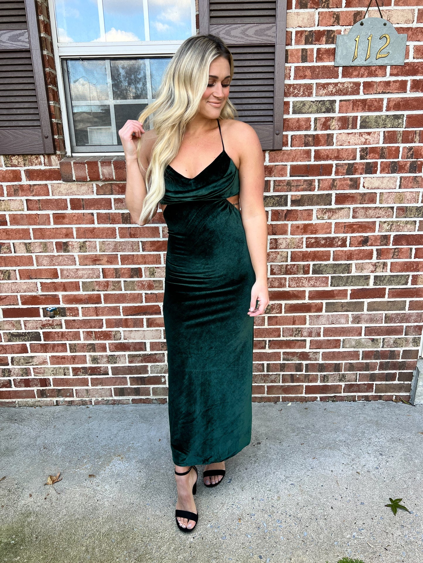Dreaming Velvet Maxi Dress FINAL SALE