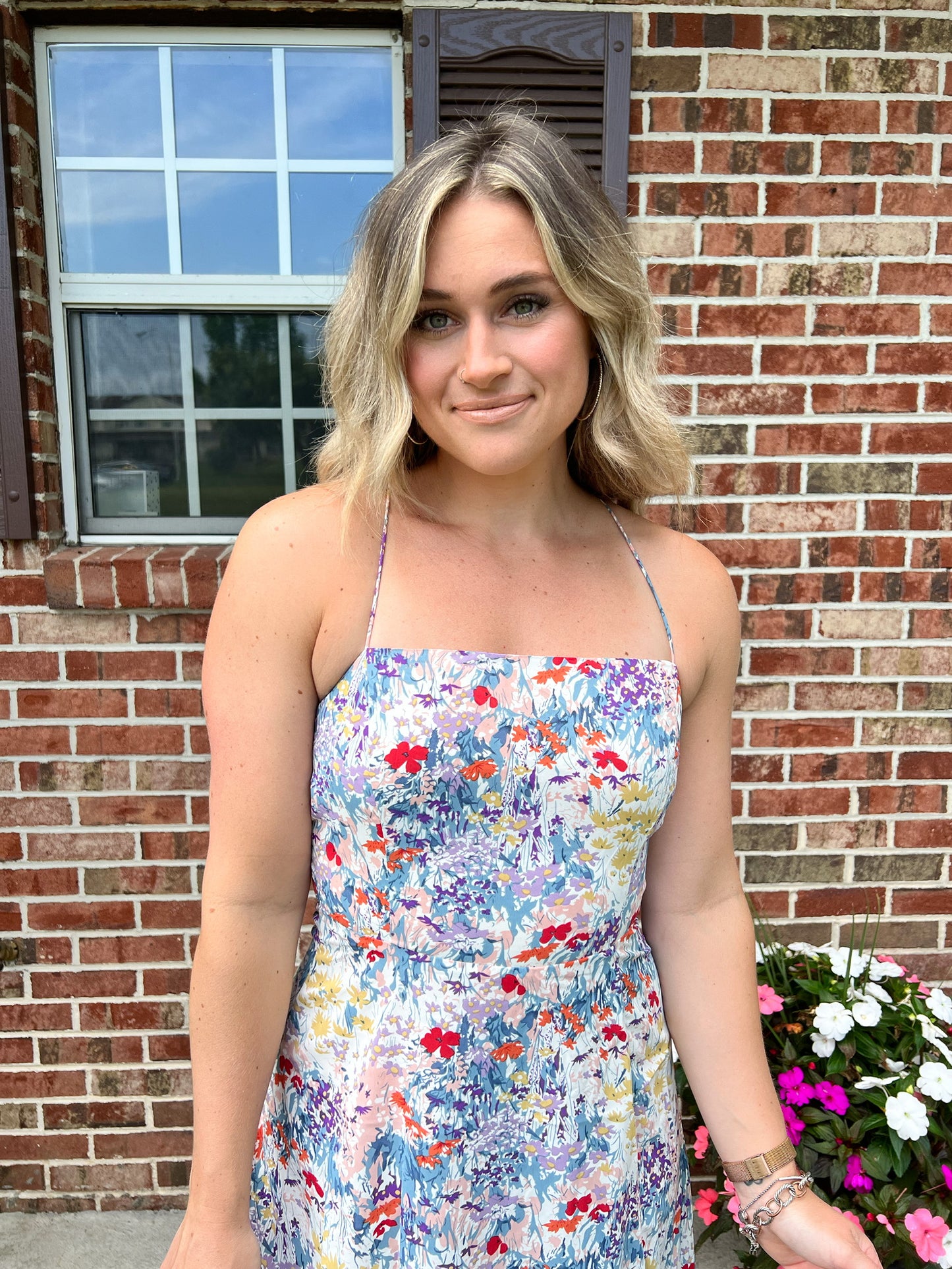 Something Bad Floral Maxi Dress FINAL SALE