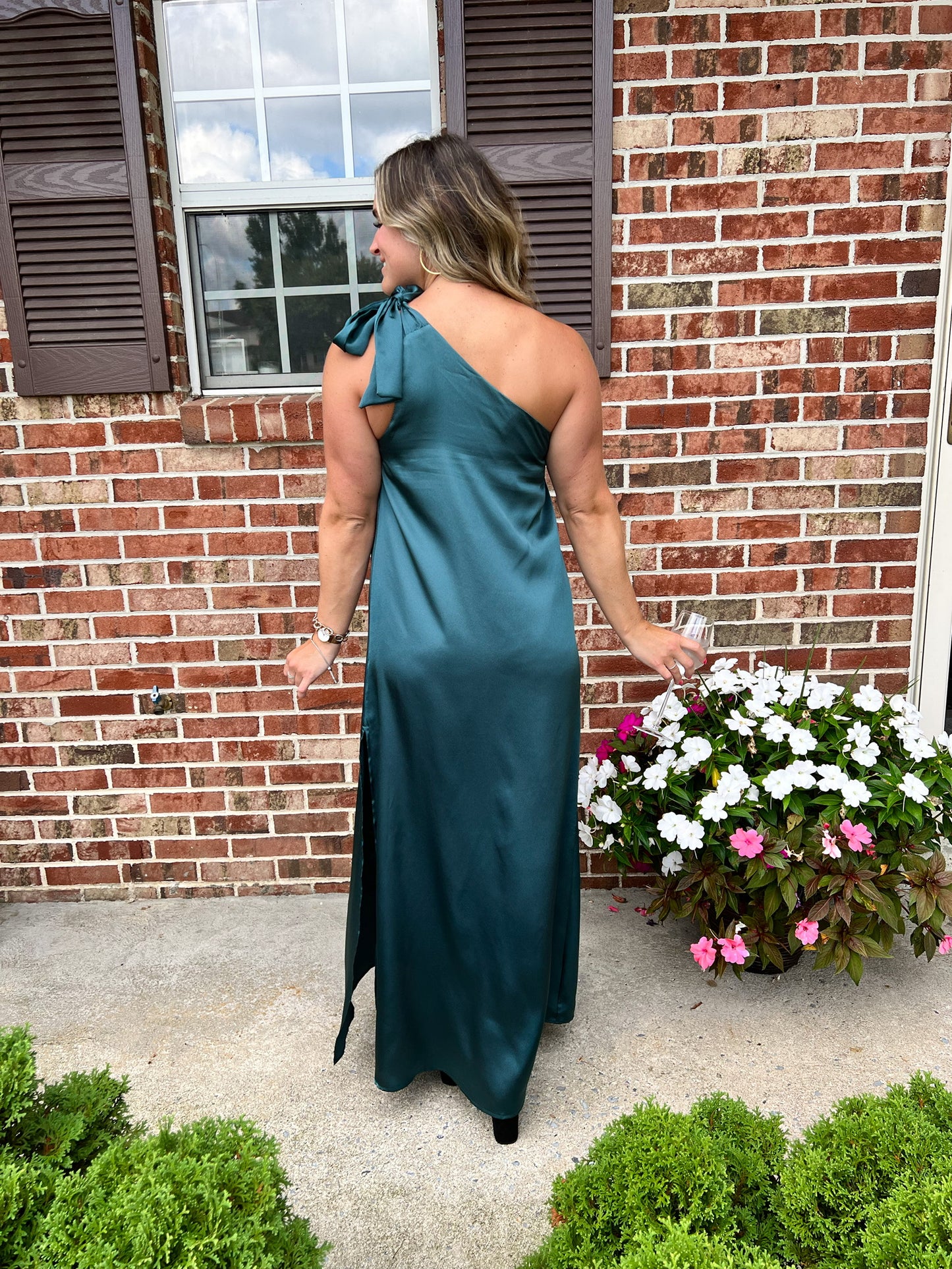 Best Dressed One Shoulder Maxi Dress