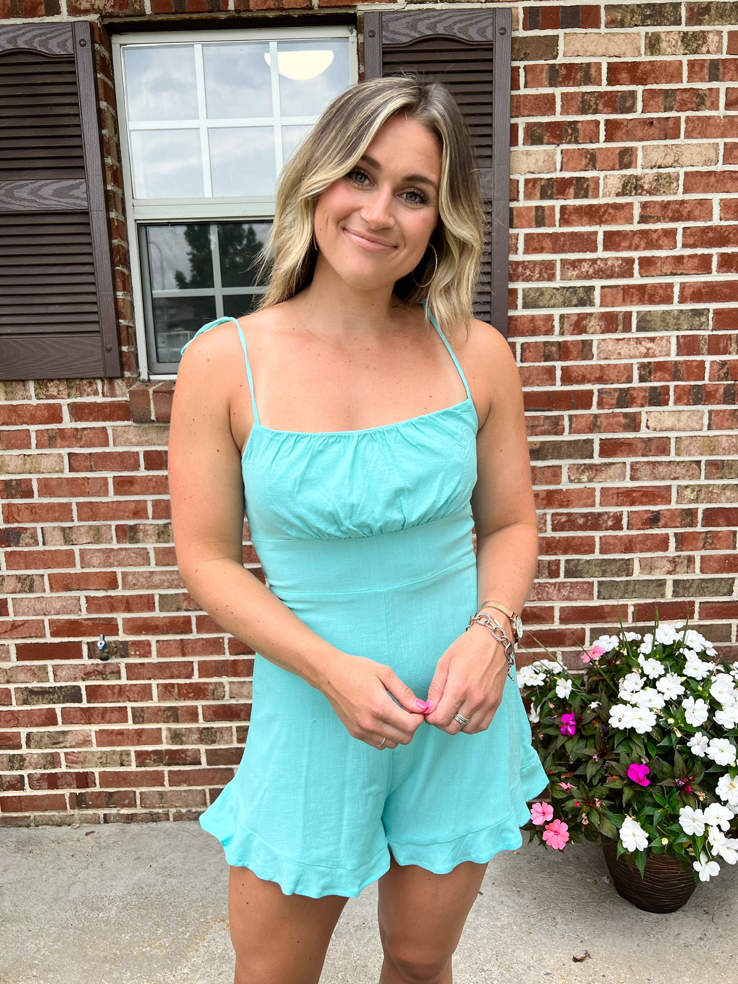 Need a Minute Romper FINAL SALE