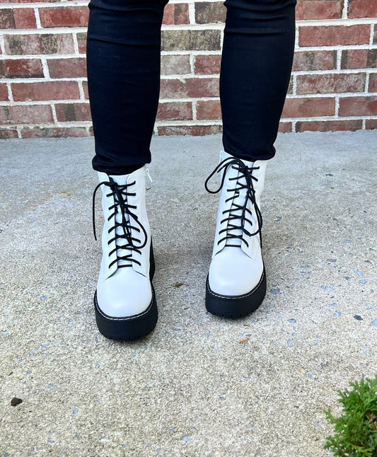 Buy a Round Combat Boots FINAL SALE