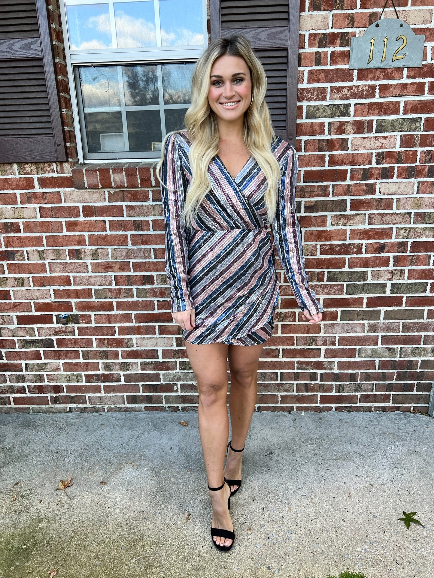 New Beginnings Sequin Mini Dress FINAL SALE